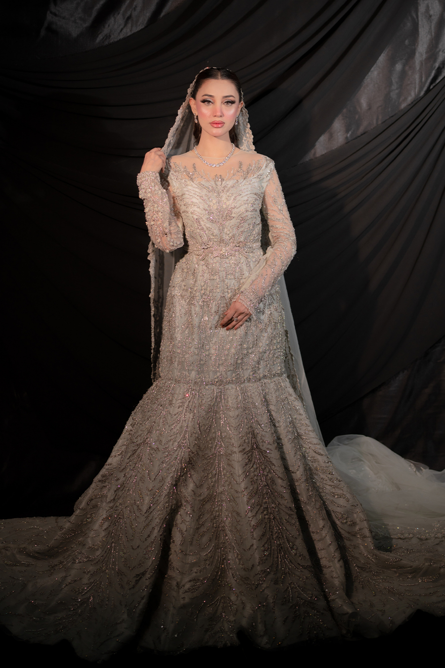 Nadiya Zamanay-Walima Dress
