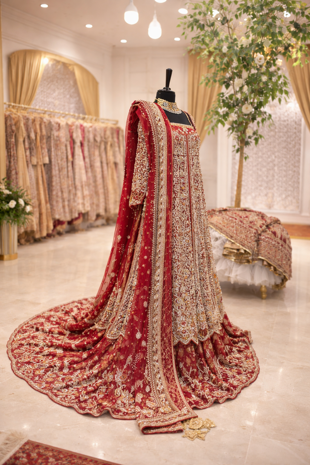 TD INSPIRED BARAAT DRESS