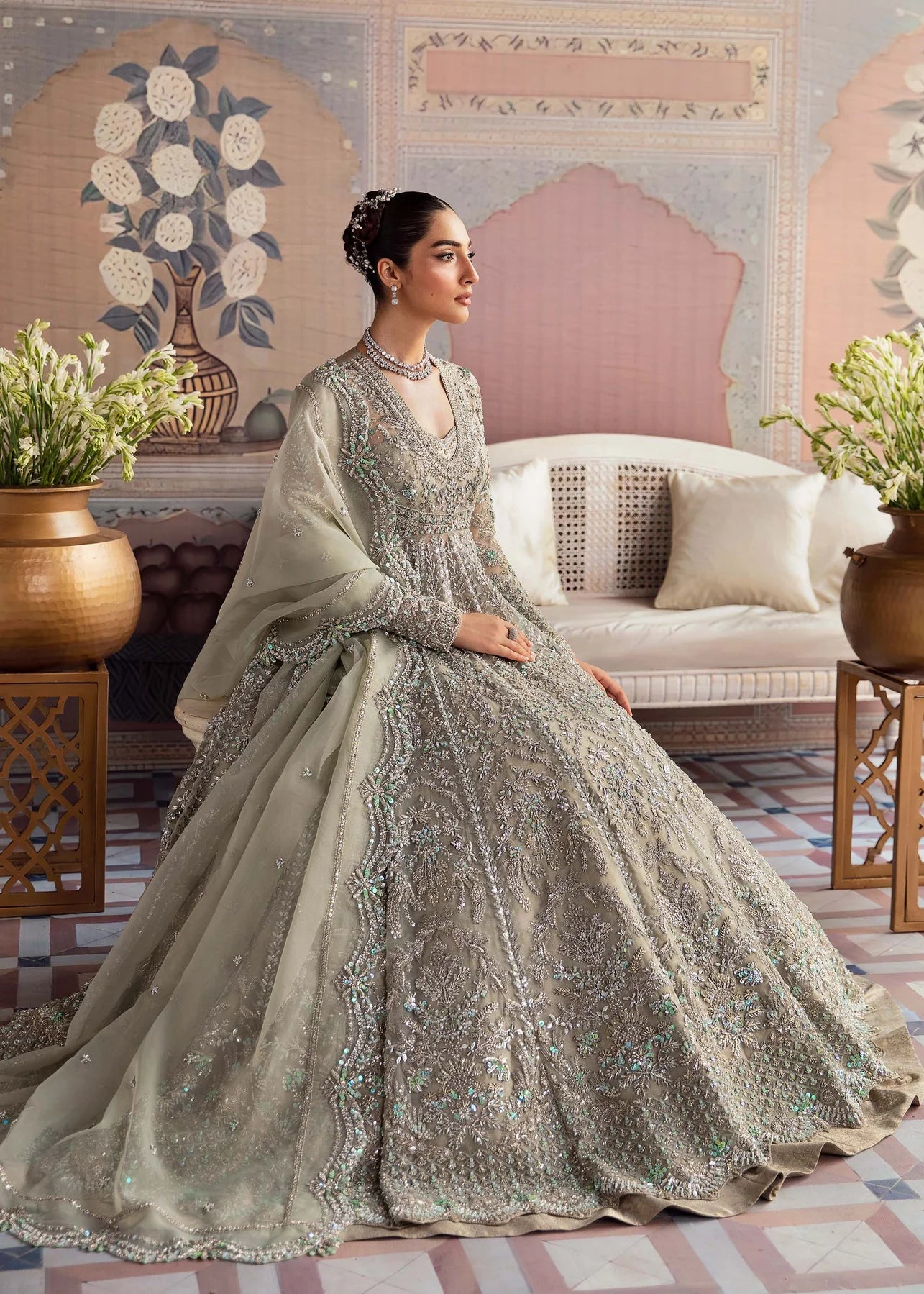 AKBAR ASLAM WILLOW- WALIMA MAXI