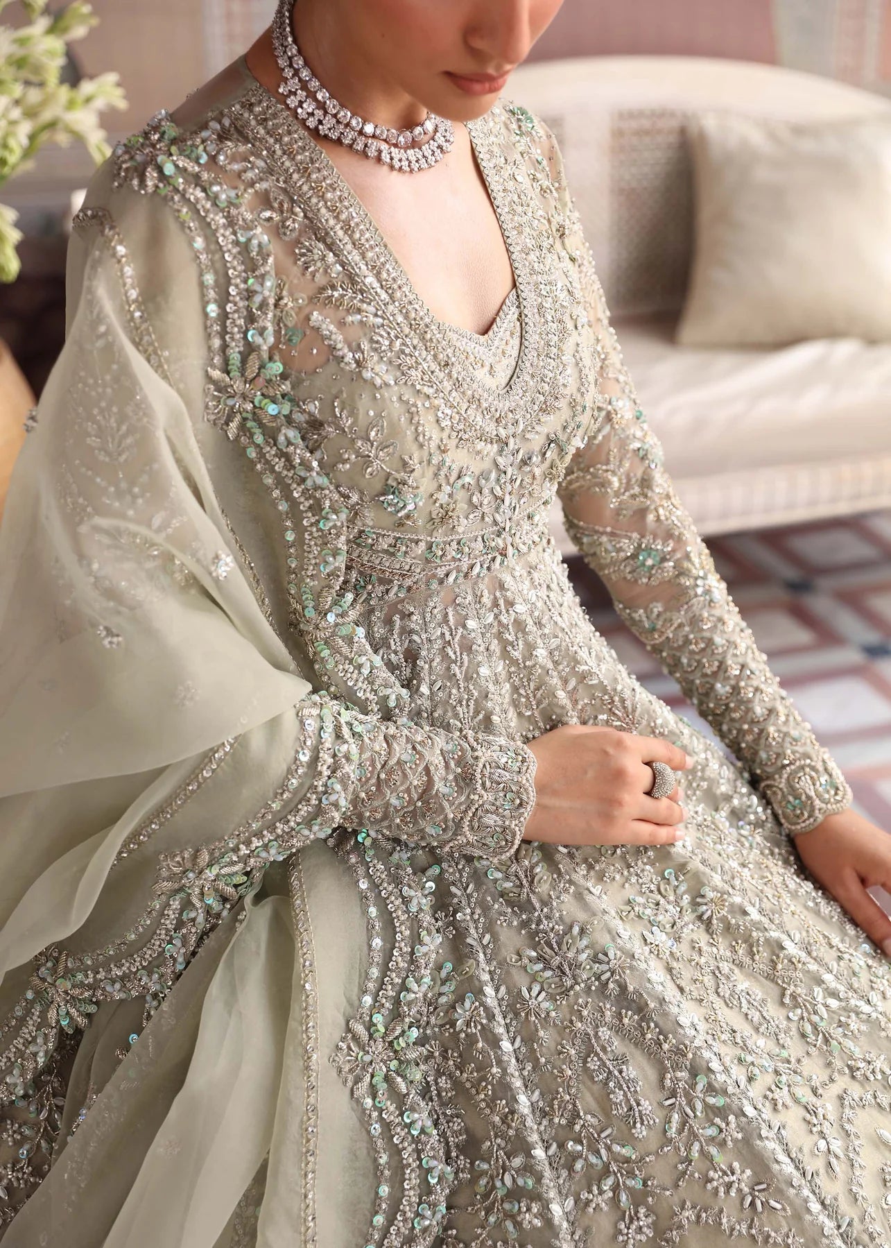 AKBAR ASLAM WILLOW- WALIMA MAXI