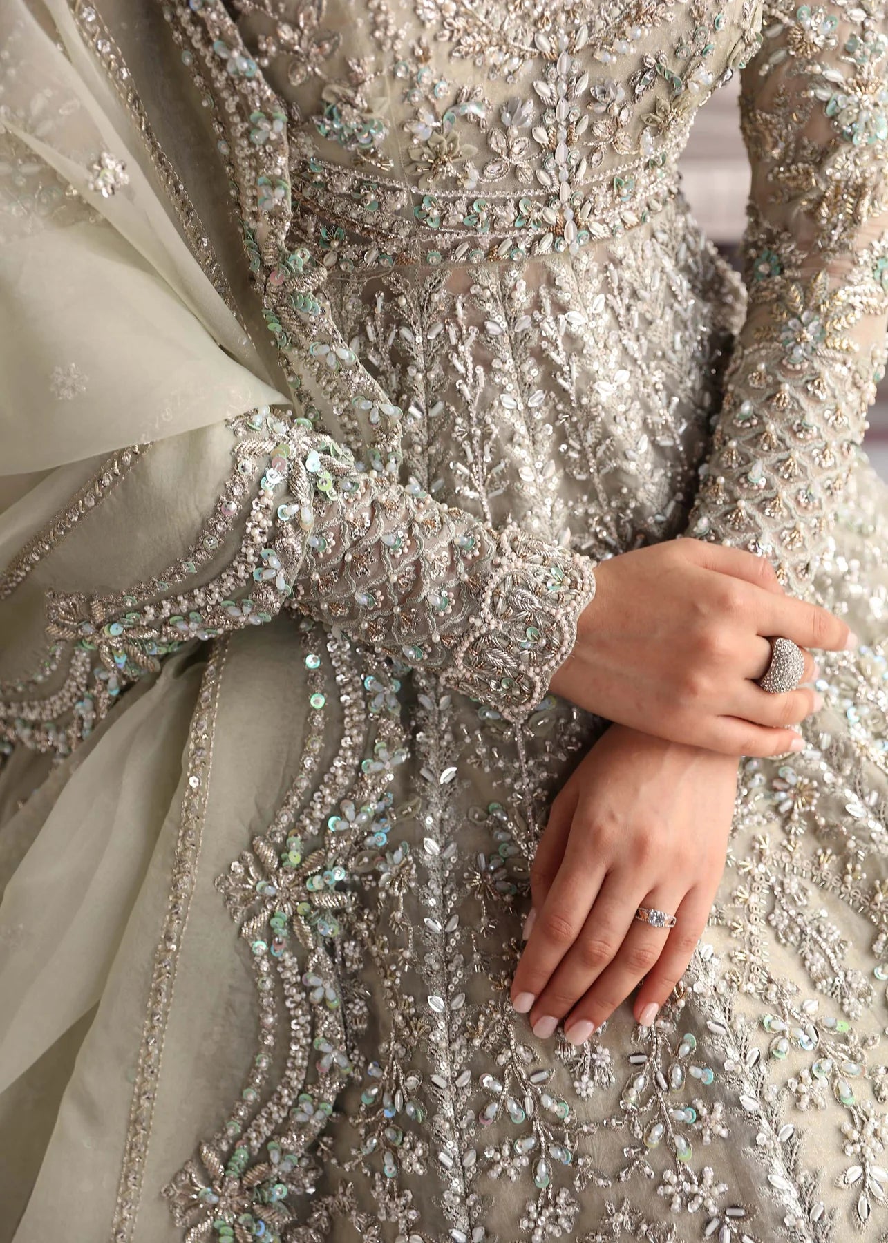 AKBAR ASLAM WILLOW- WALIMA MAXI