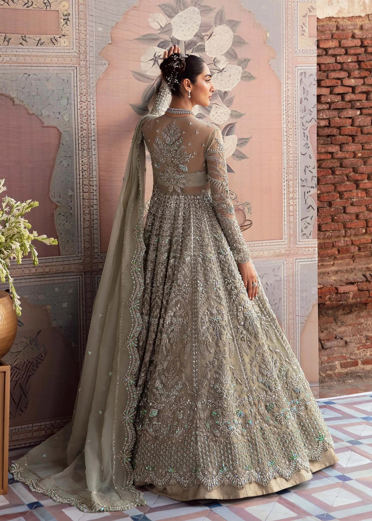 AKBAR ASLAM WILLOW- WALIMA MAXI