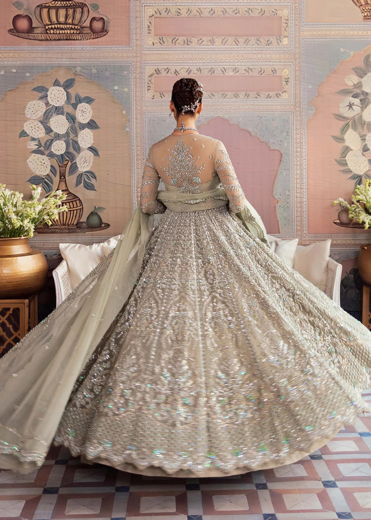 AKBAR ASLAM WILLOW- WALIMA MAXI