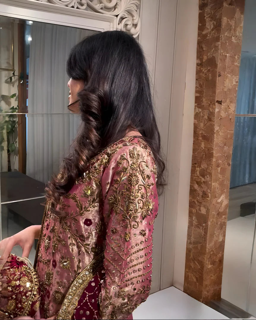 Haris Shakeel Rose Pink-HS07