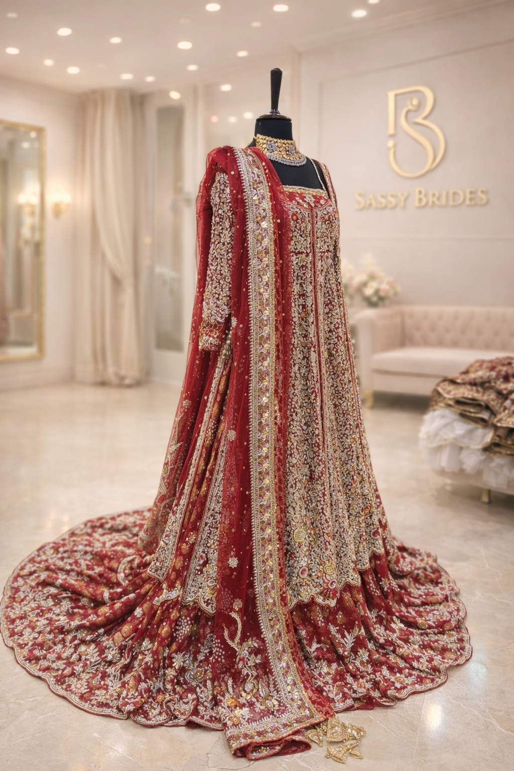 TD INSPIRED BARAAT DRESS