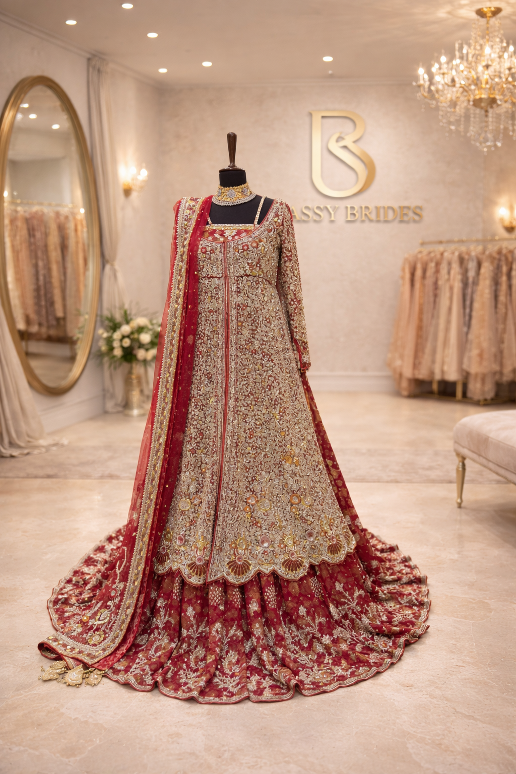 TD INSPIRED BARAAT DRESS