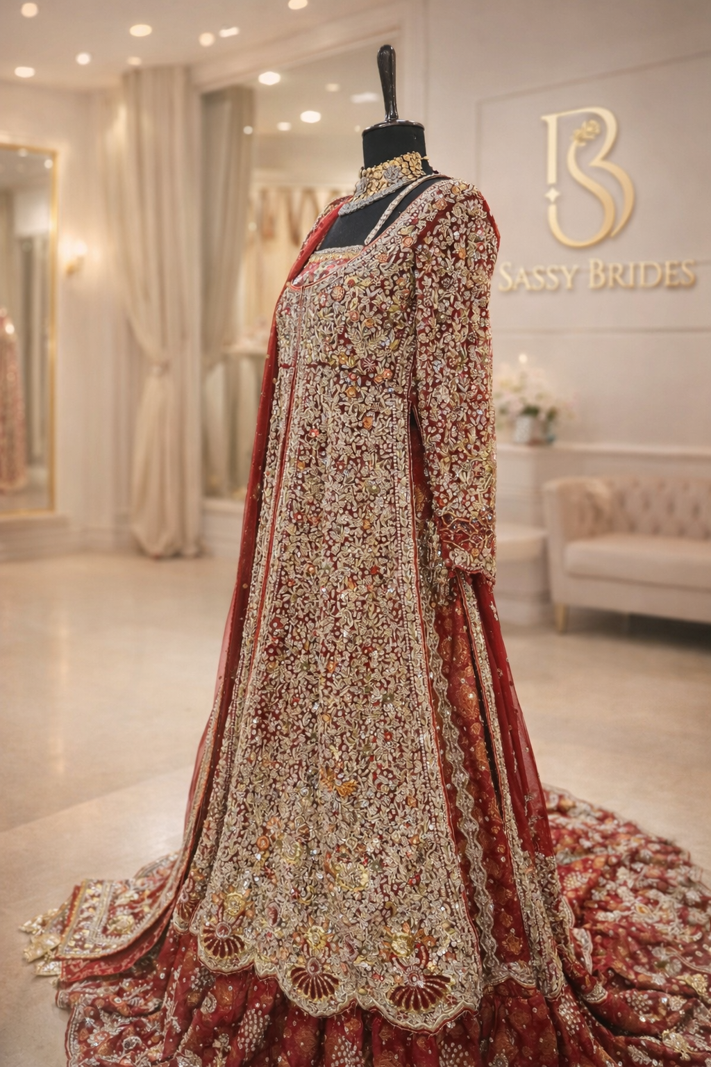 TD INSPIRED BARAAT DRESS