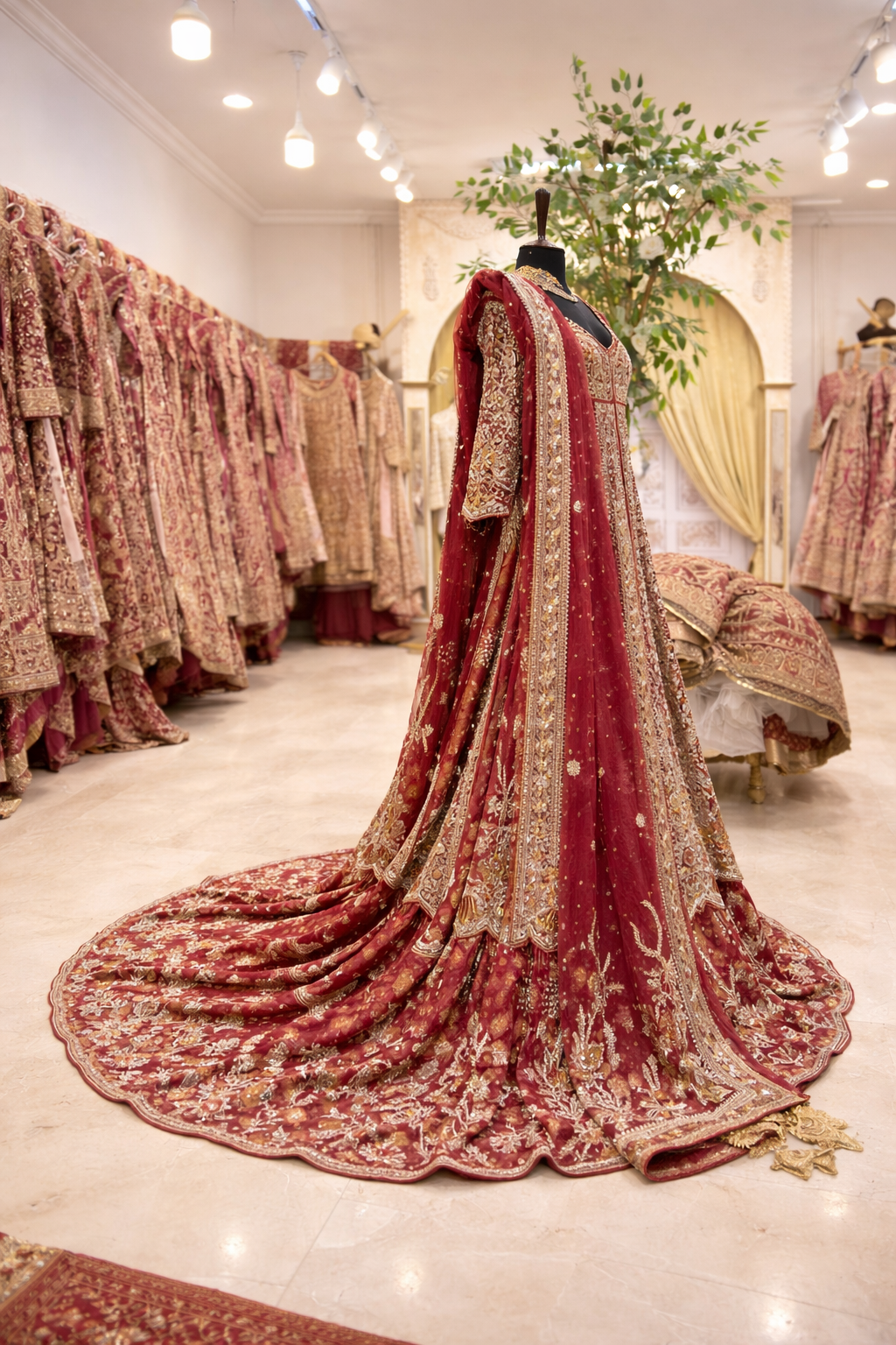 TD INSPIRED BARAAT DRESS
