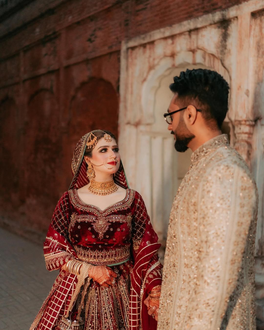 MOHSIN NAVEED RANJHA KAIF VELVET HALF SLEEVES- MNR15