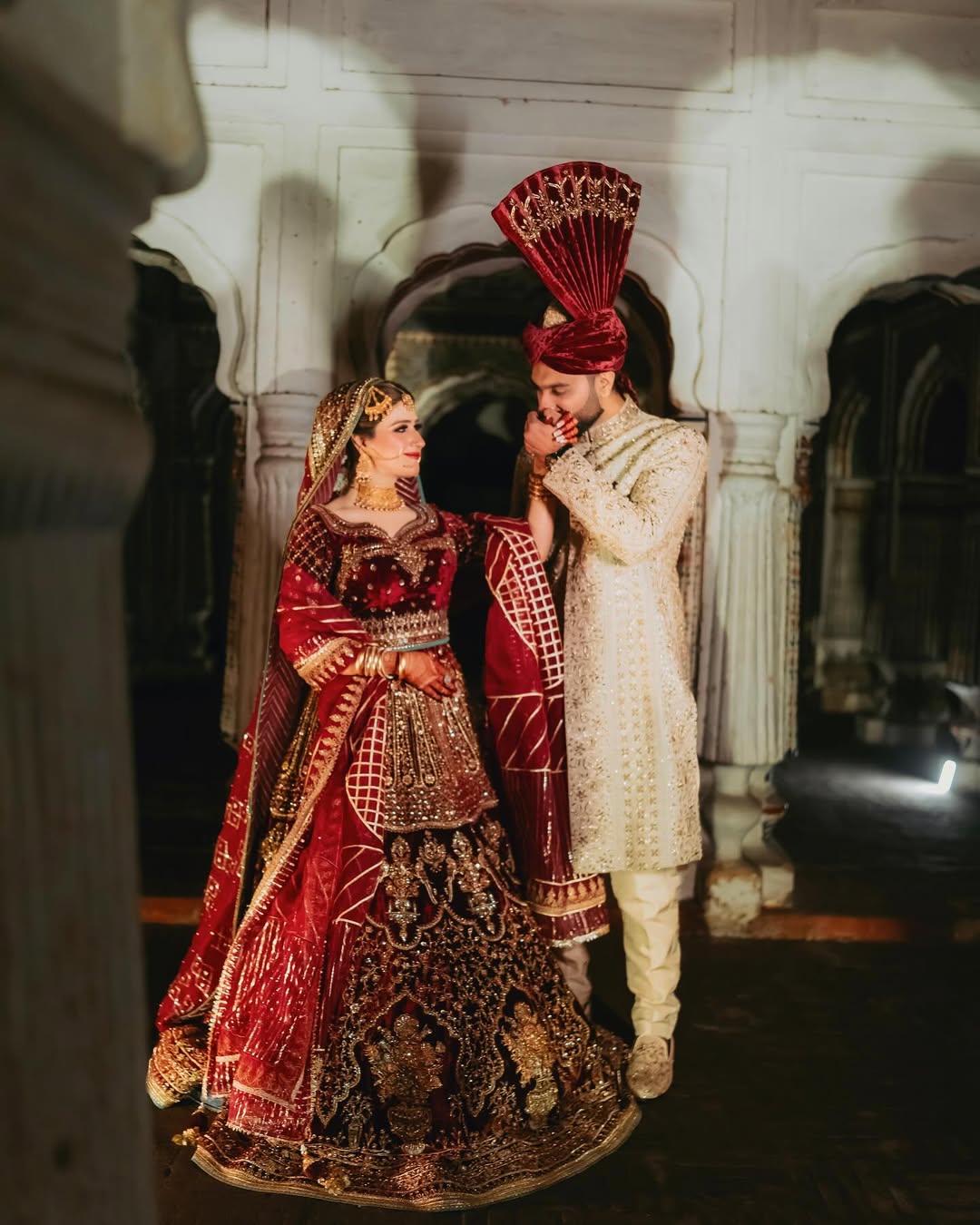 MOHSIN NAVEED RANJHA KAIF VELVET HALF SLEEVES- MNR15
