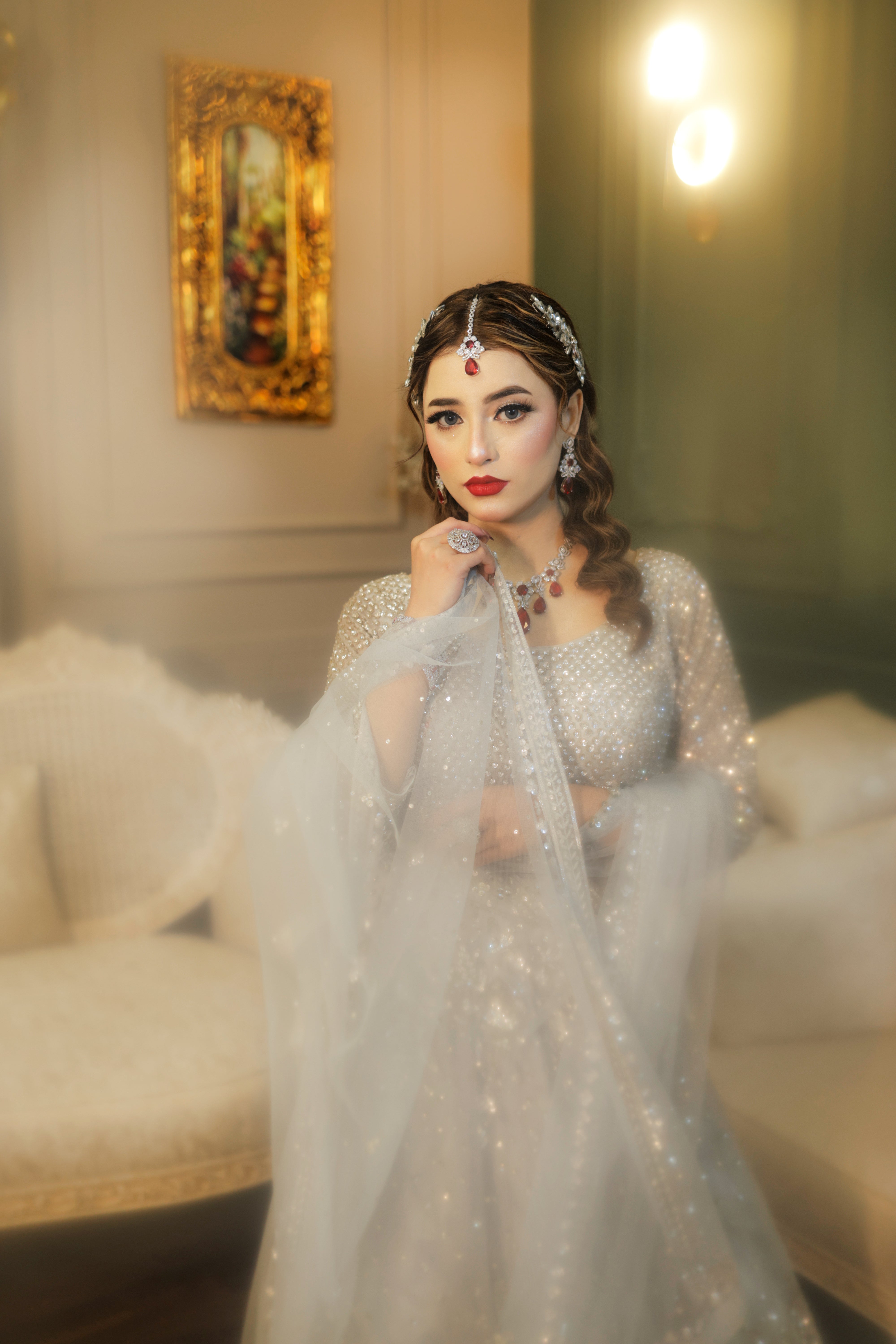 GREY LEHENGA CHOLI-WALIMA