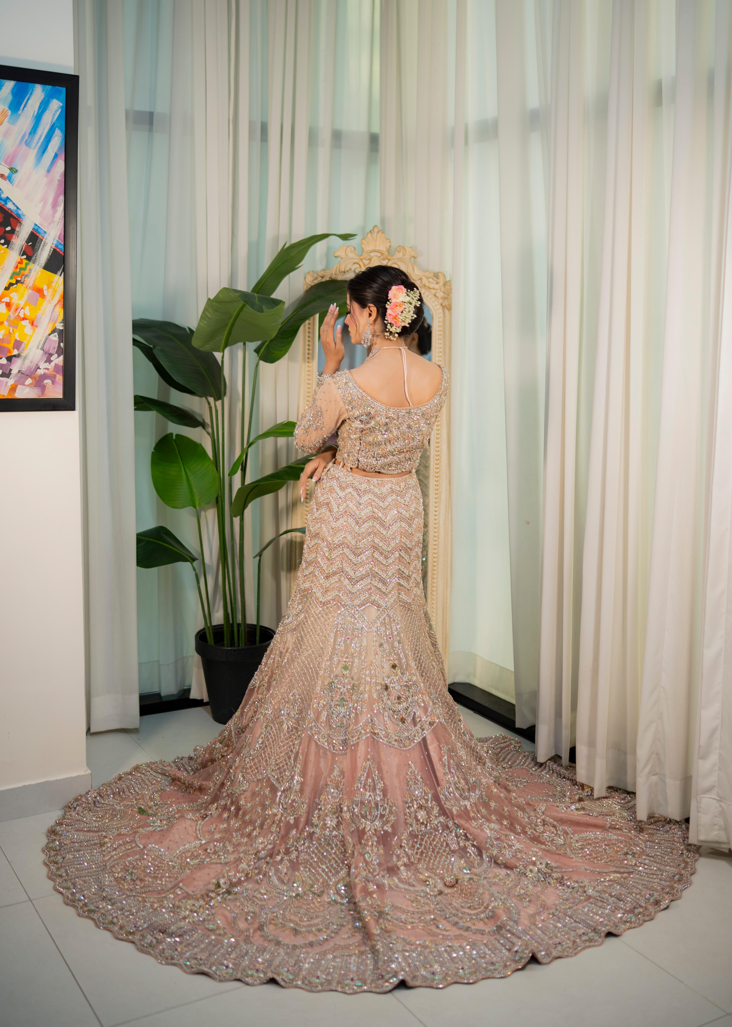 AHMAD SULTAN DUSTY PINK MERMAID