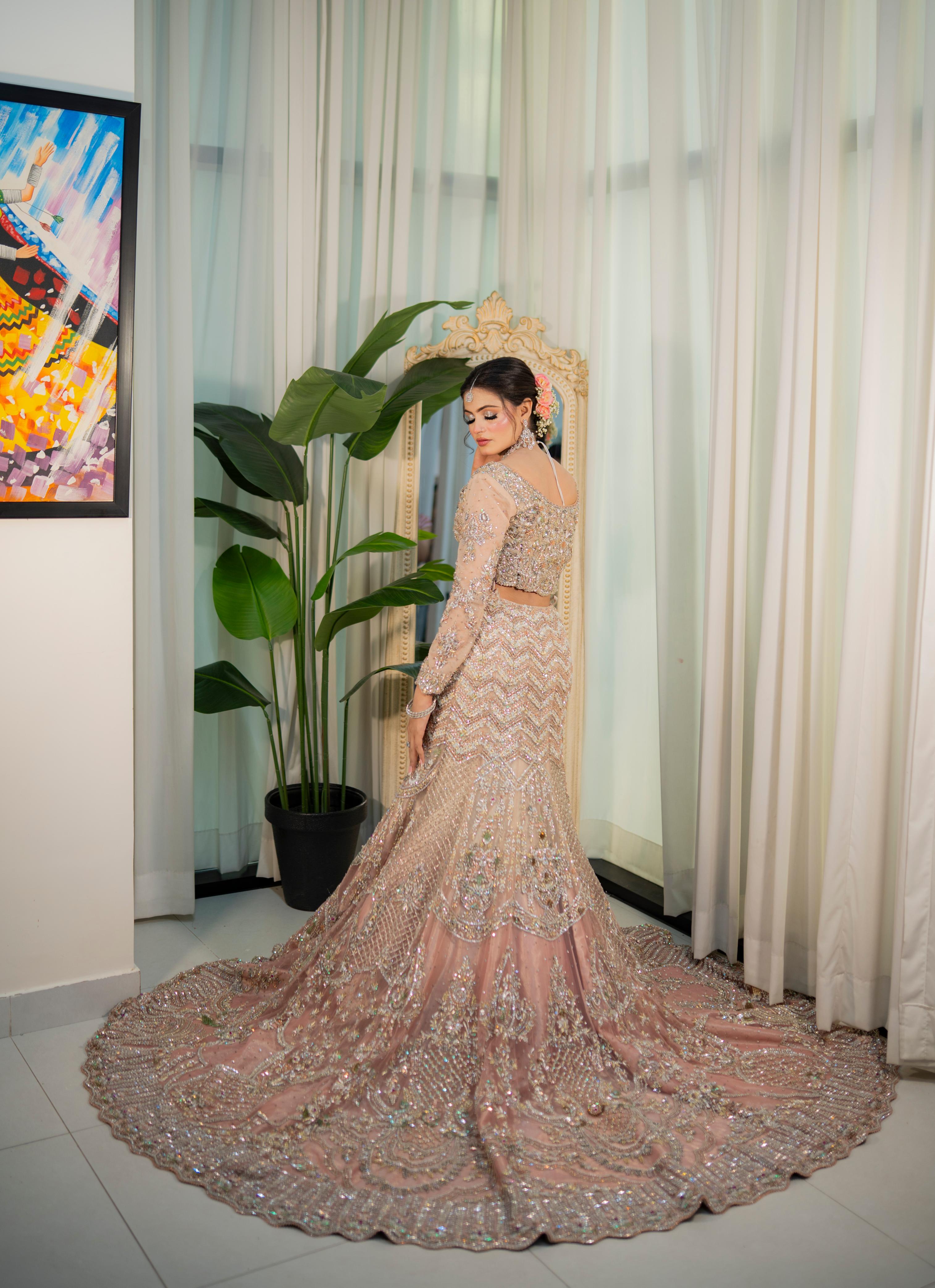 AHMAD SULTAN DUSTY PINK MERMAID