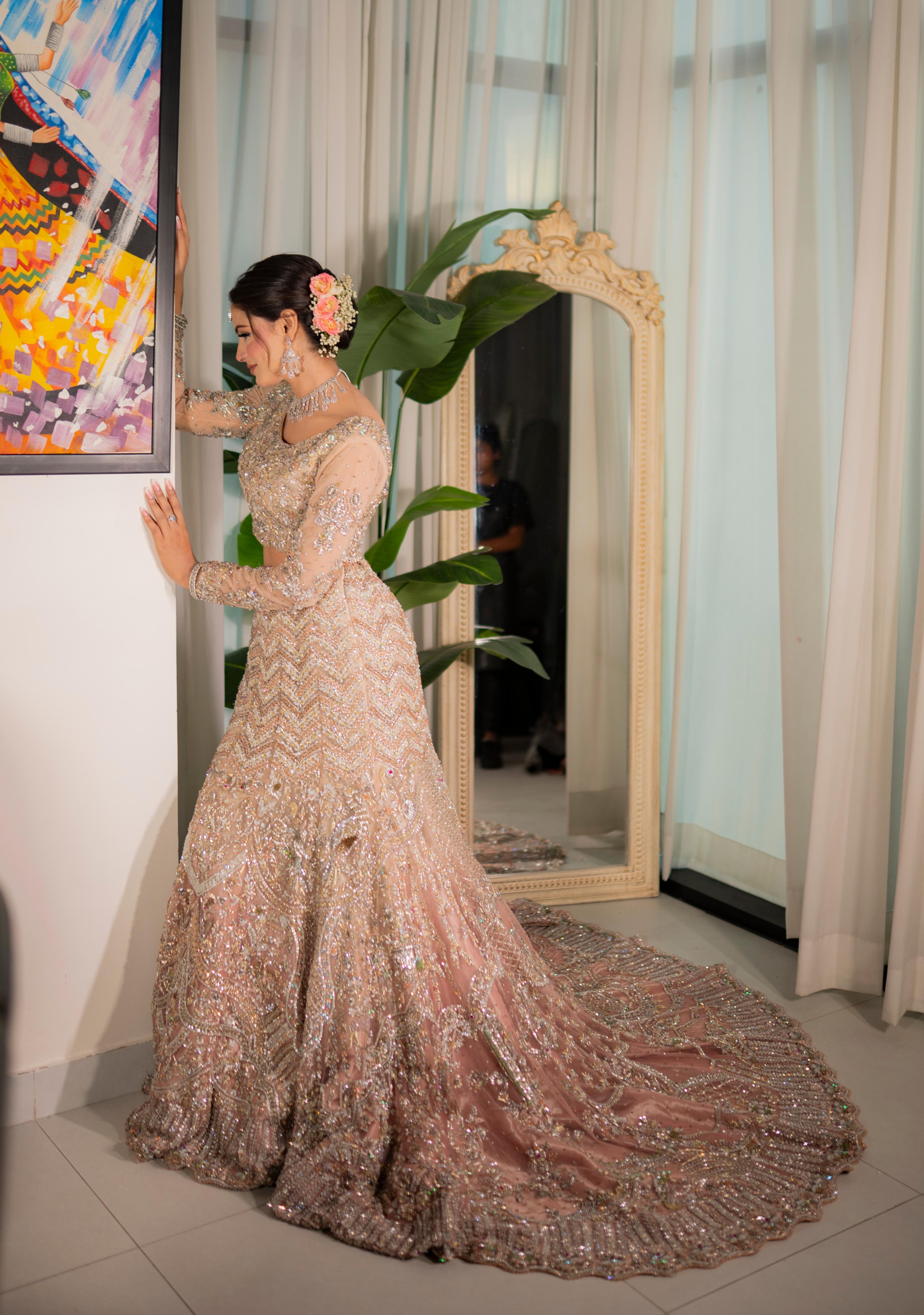 AHMAD SULTAN DUSTY PINK MERMAID