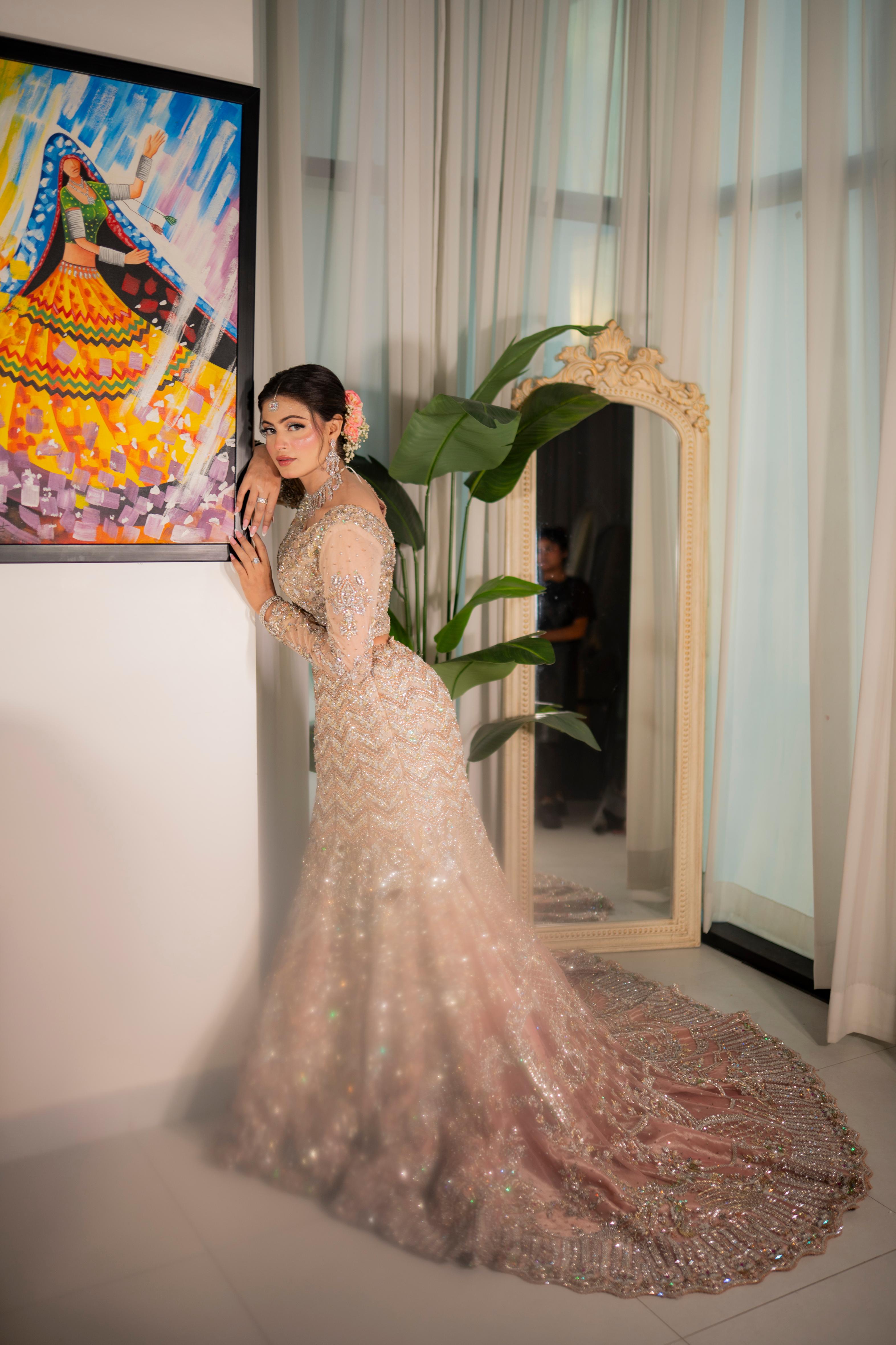 AHMAD SULTAN DUSTY PINK MERMAID