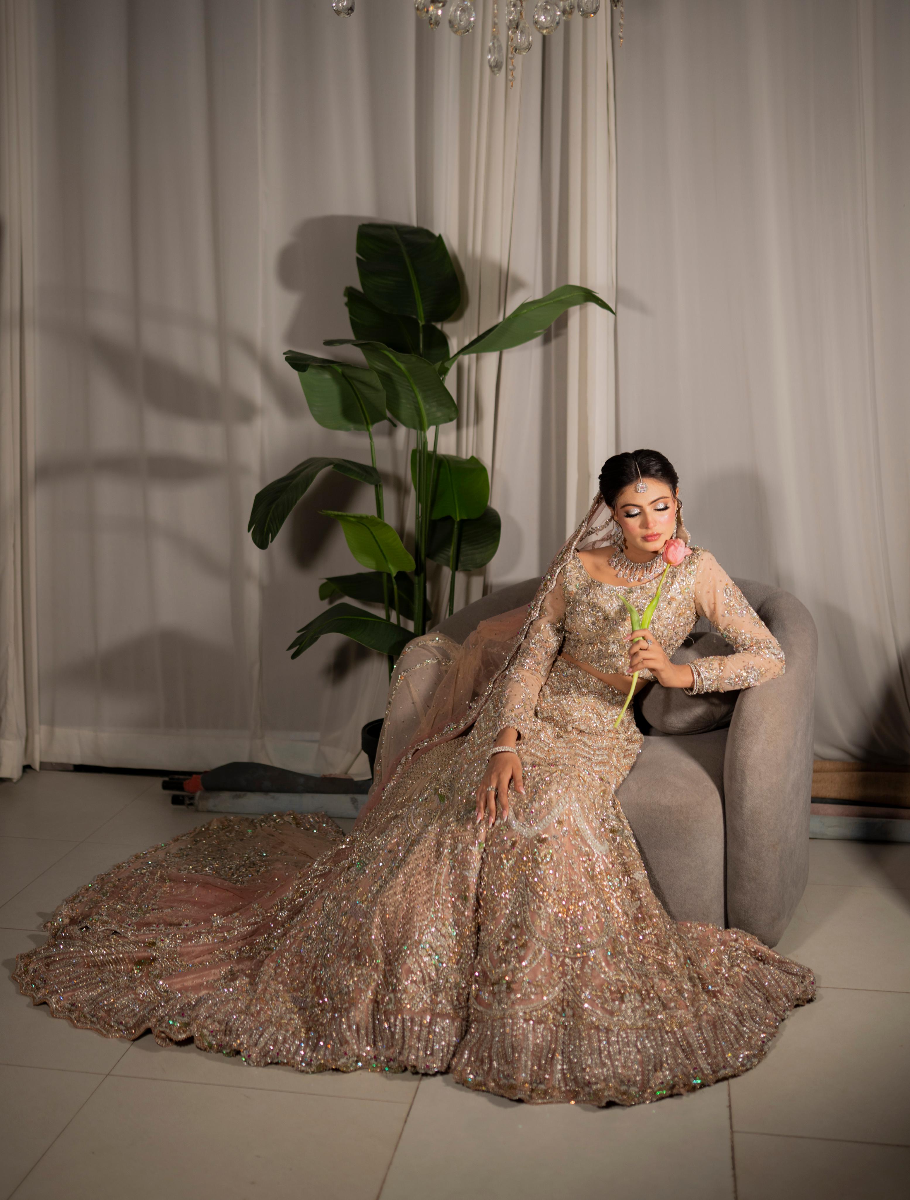 AHMAD SULTAN DUSTY PINK MERMAID