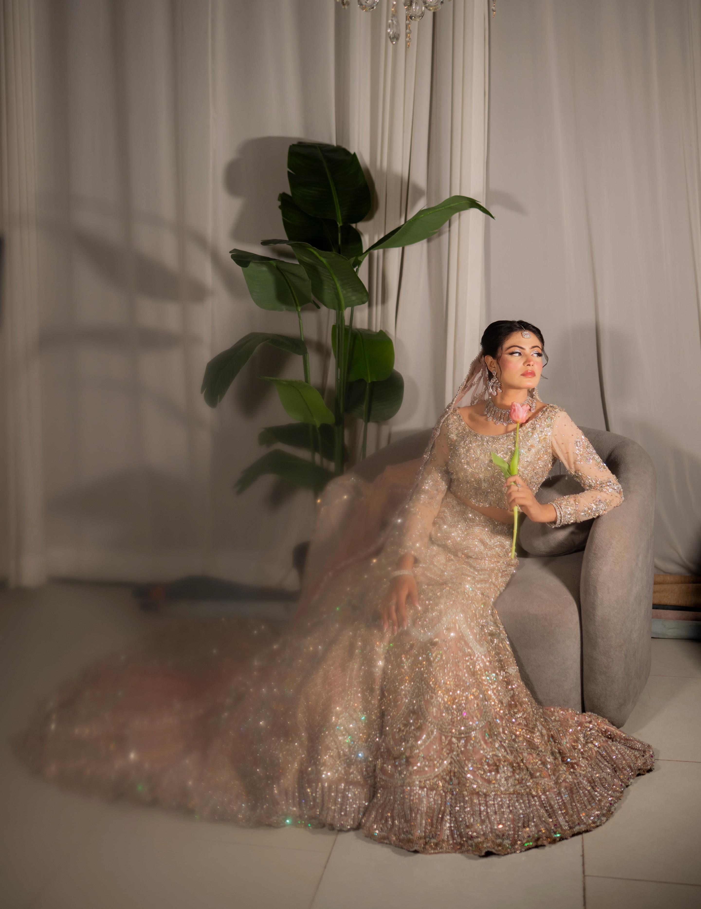 AHMAD SULTAN DUSTY PINK MERMAID