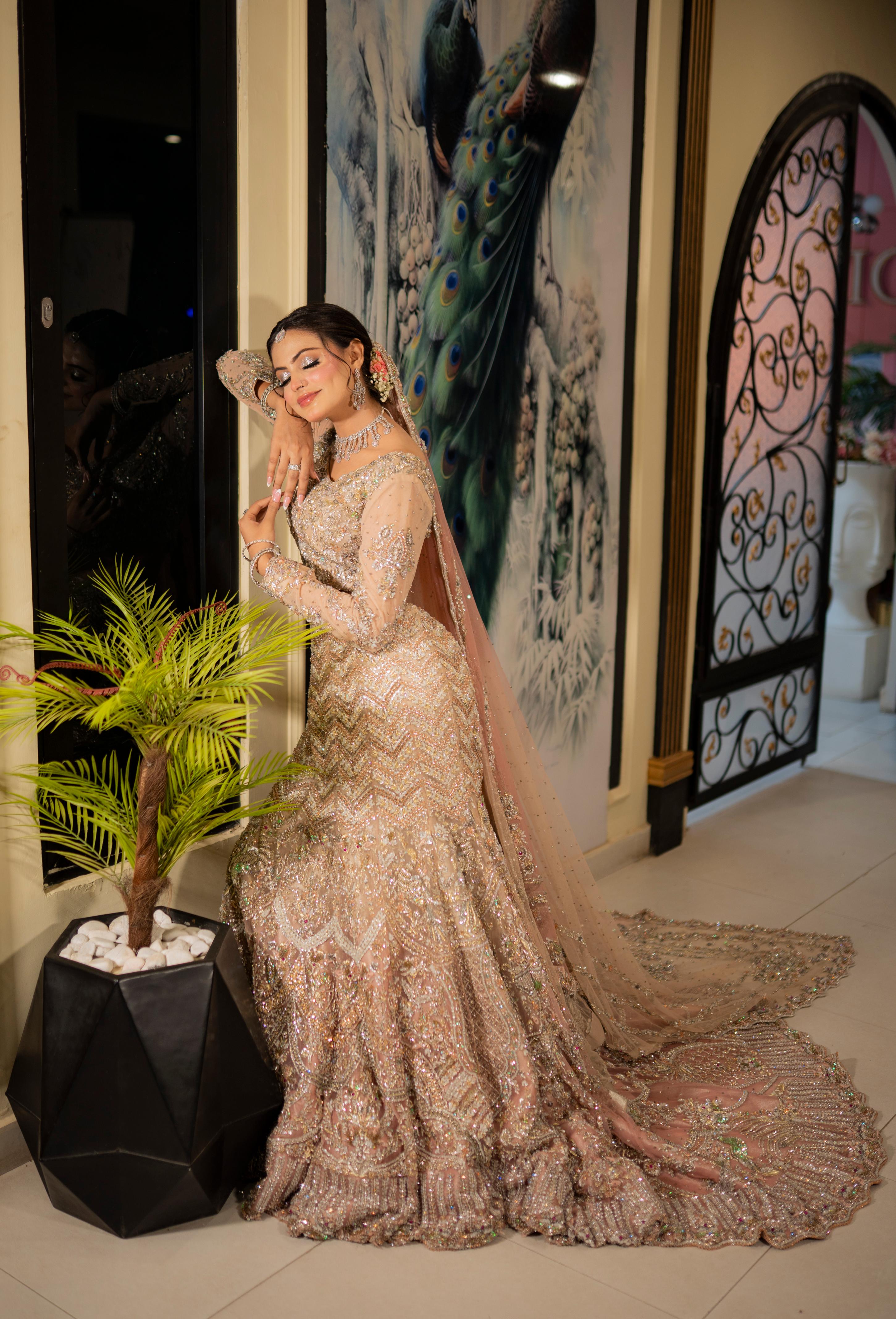 AHMAD SULTAN DUSTY PINK MERMAID
