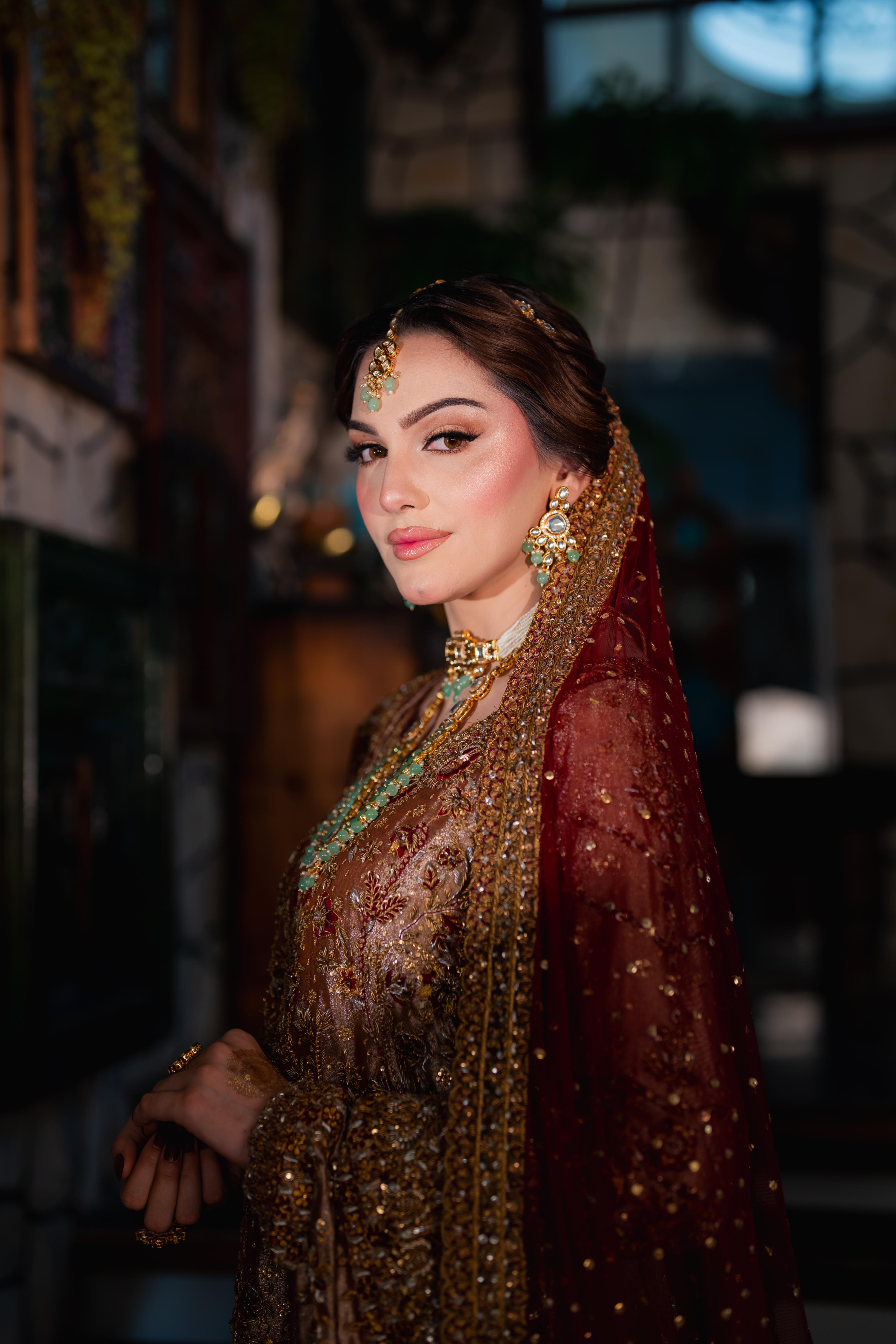 HARIS SHAKEEL PINK FARSHI BARAAT DRESS