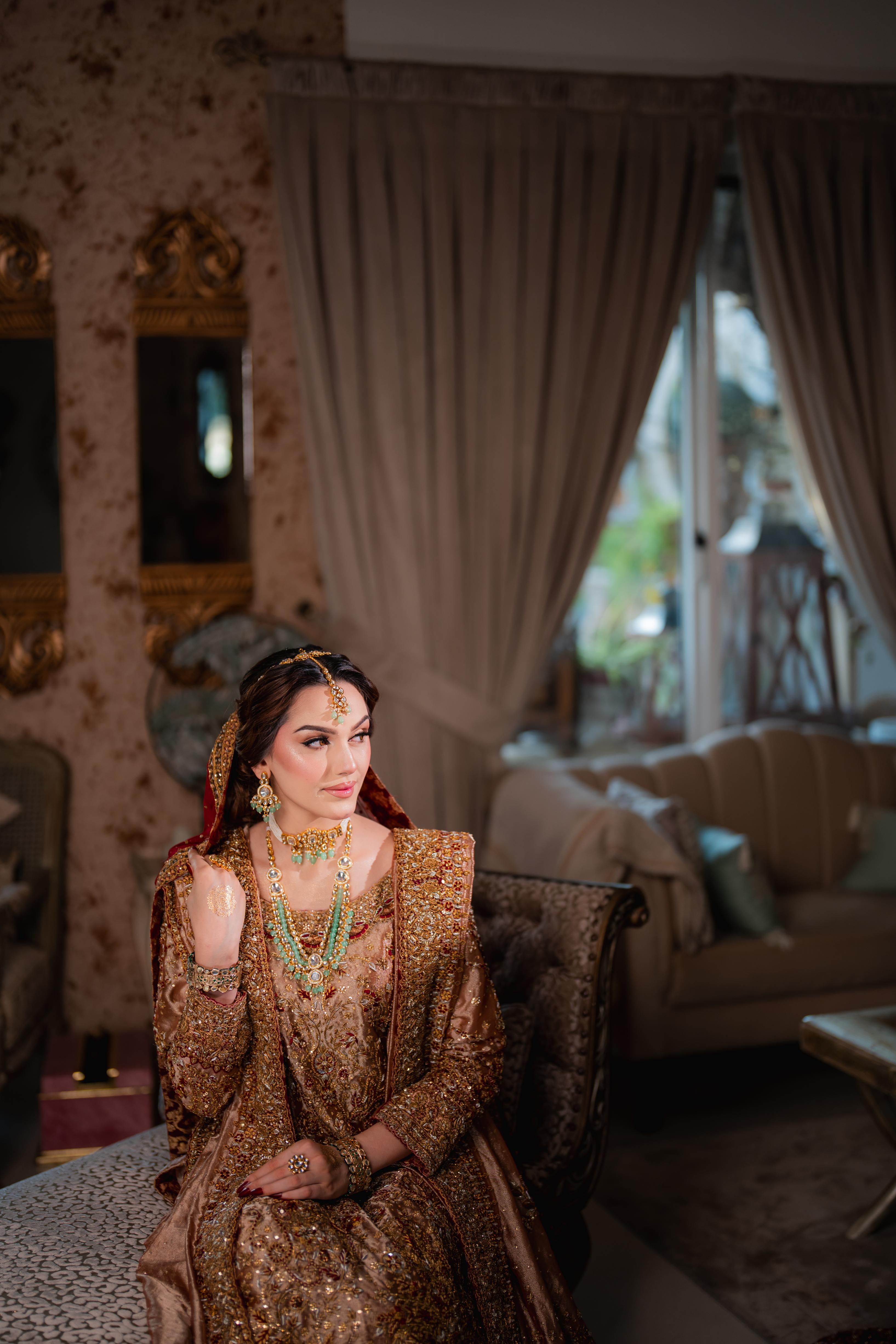 HARIS SHAKEEL PINK FARSHI BARAAT DRESS