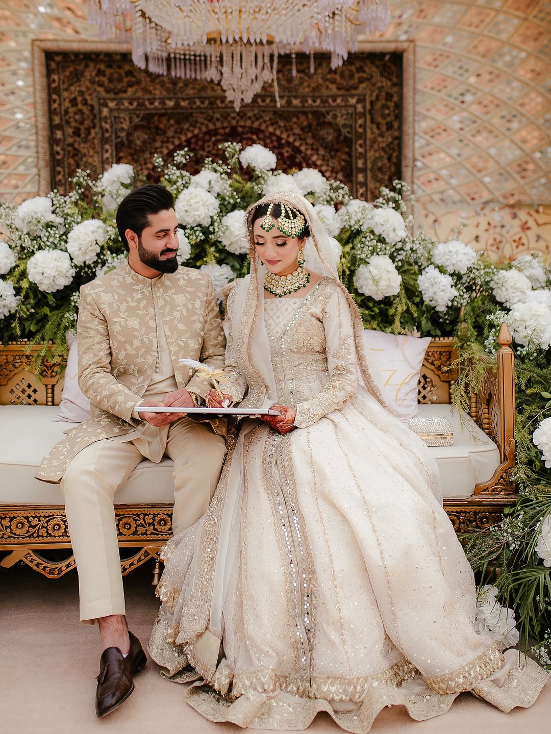 ASIAN BRIDES BY HAROON NIKAH DRESS-AB05