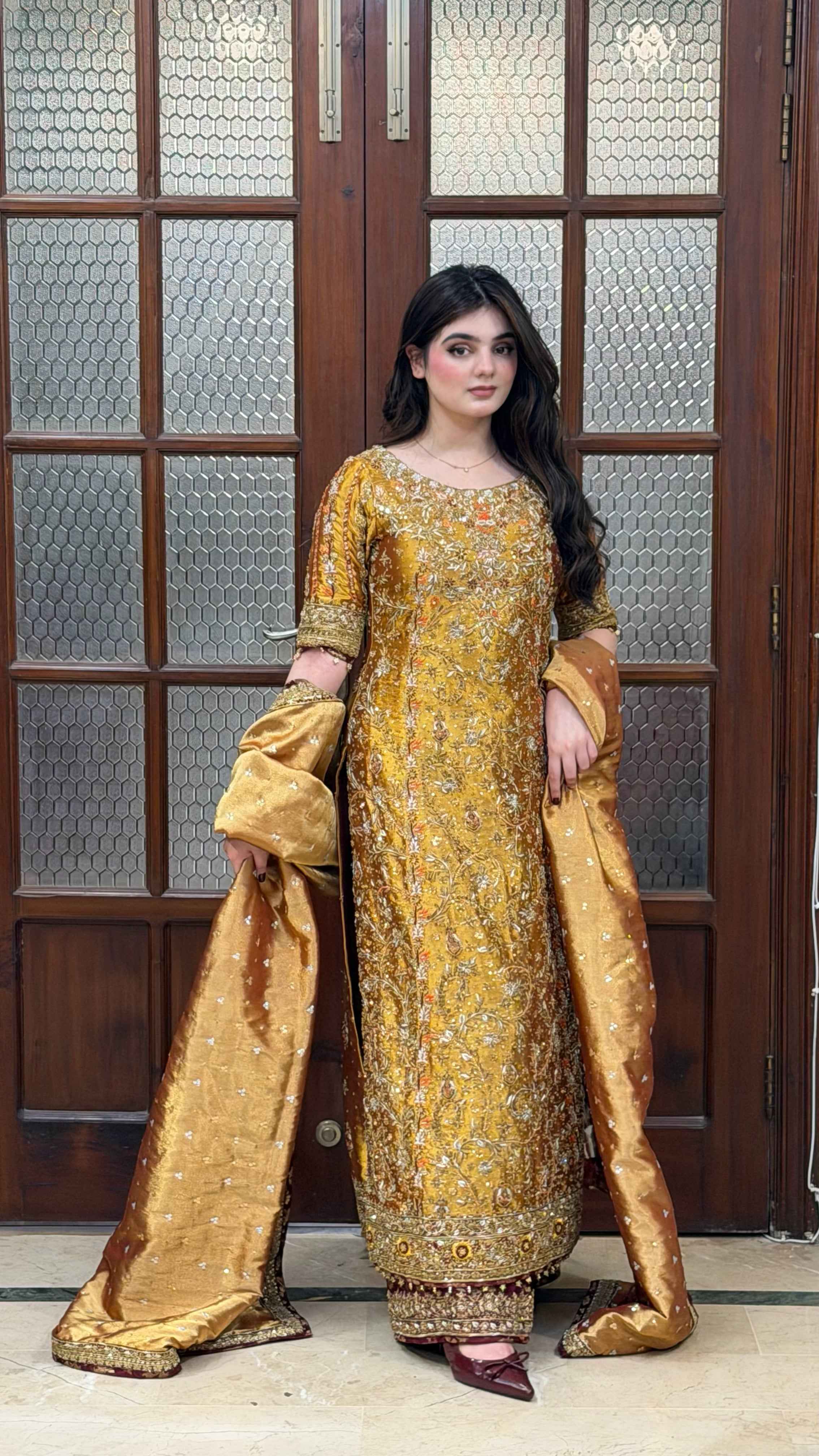 HARIS SHAKEEL BURNT GOLDEN