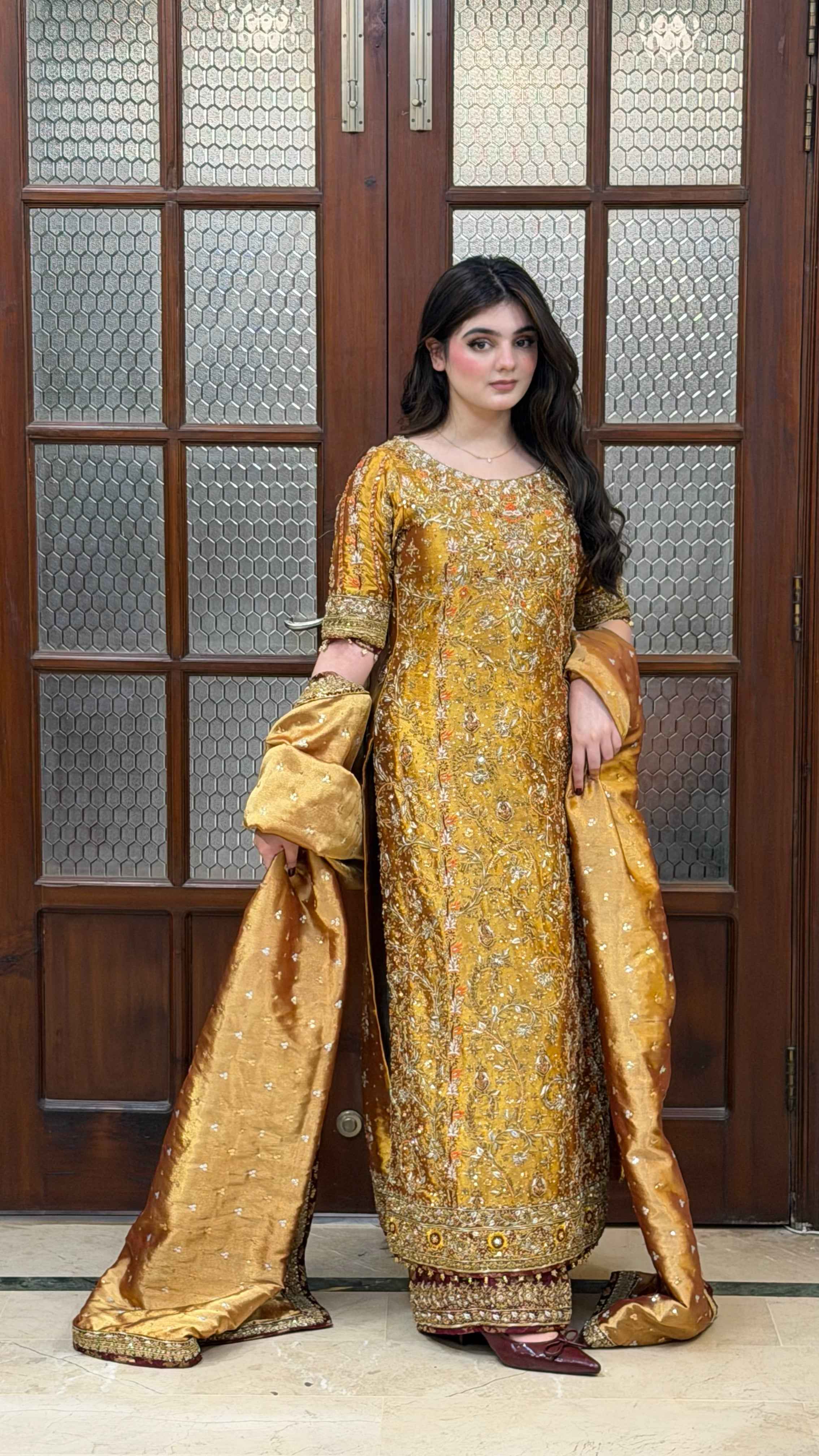 HARIS SHAKEEL BURNT GOLDEN