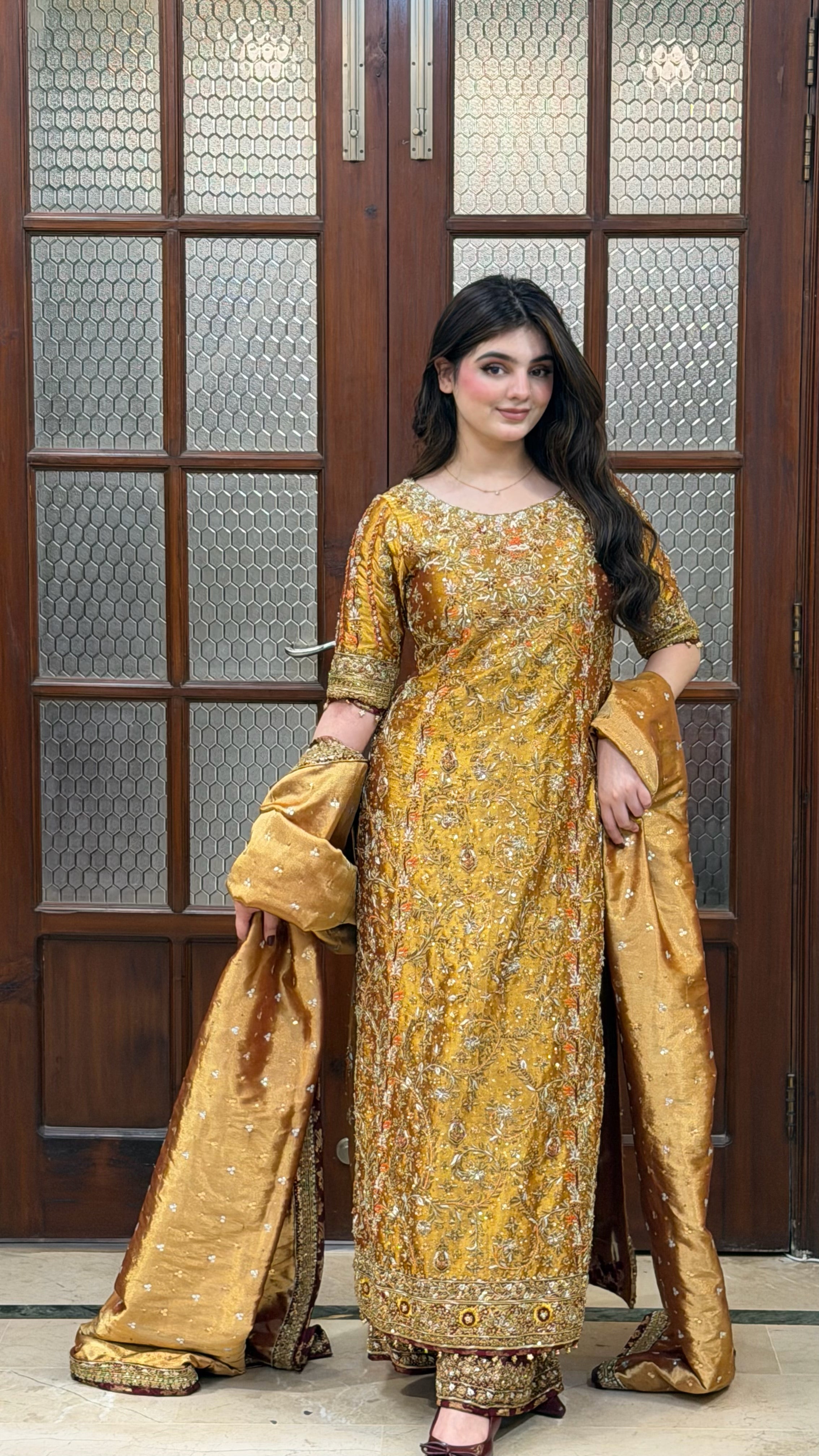 HARIS SHAKEEL BURNT GOLDEN