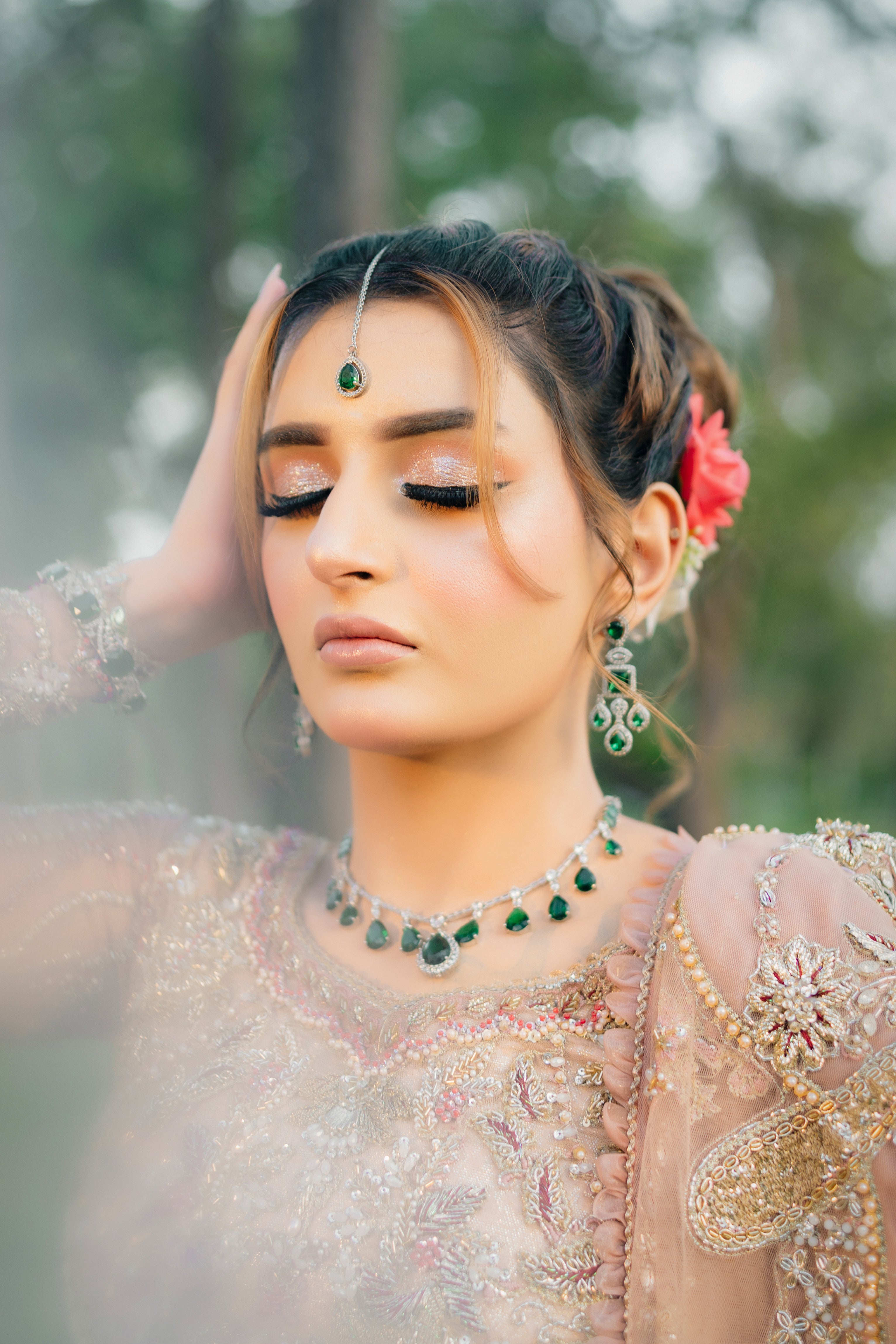 SUFFUSE FAWN LEHNGA CHOLI