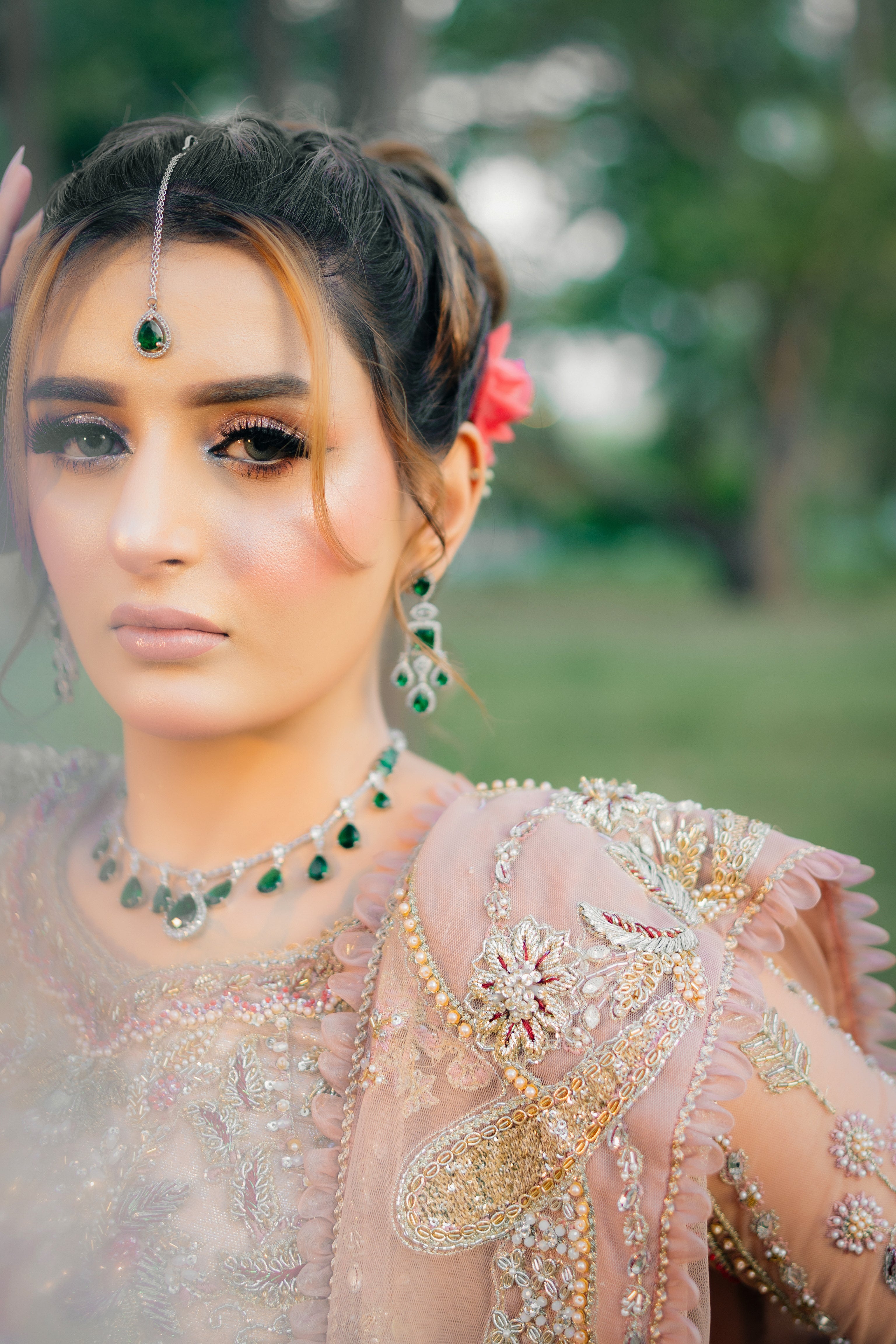 SUFFUSE FAWN LEHNGA CHOLI