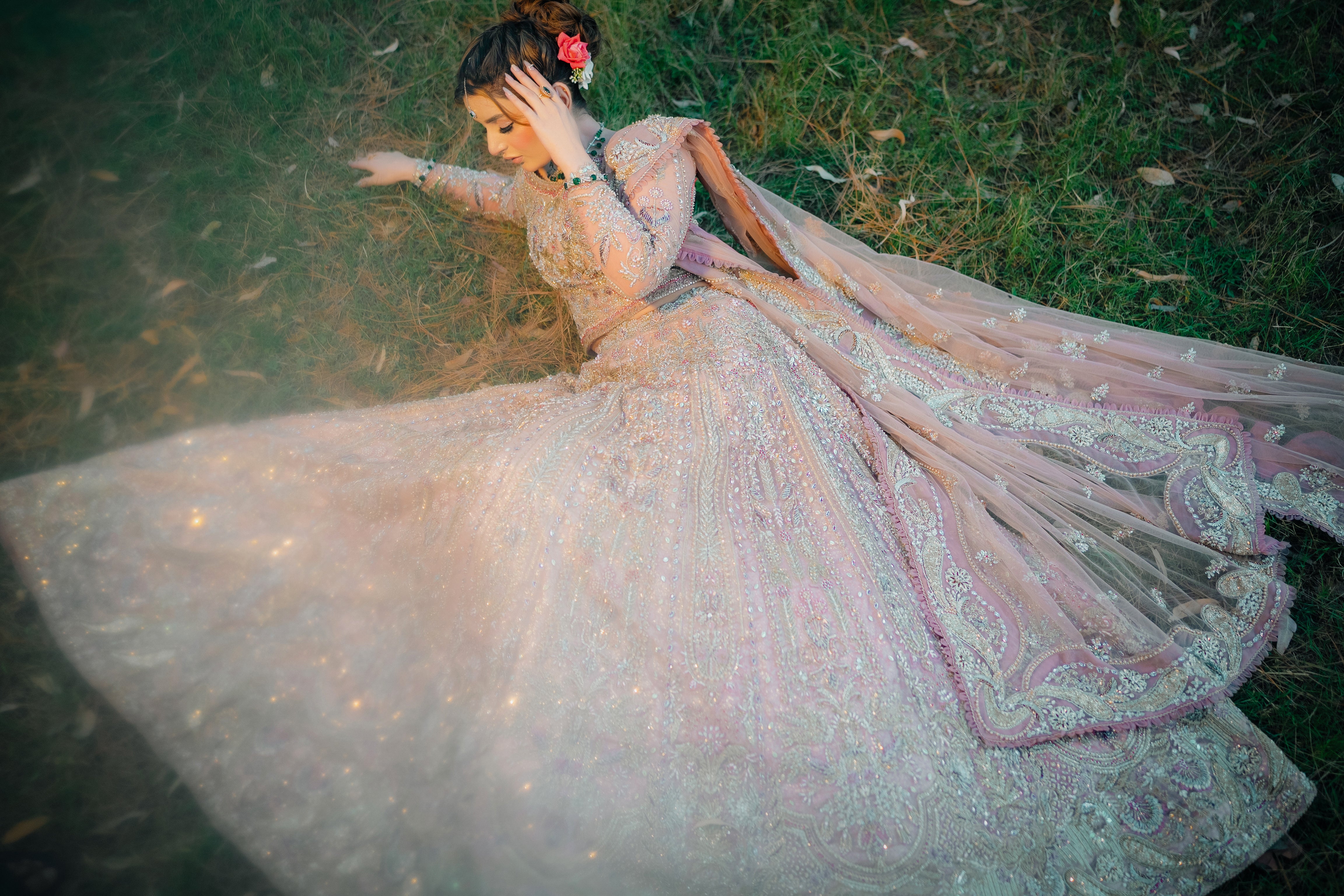 SUFFUSE FAWN LEHNGA CHOLI
