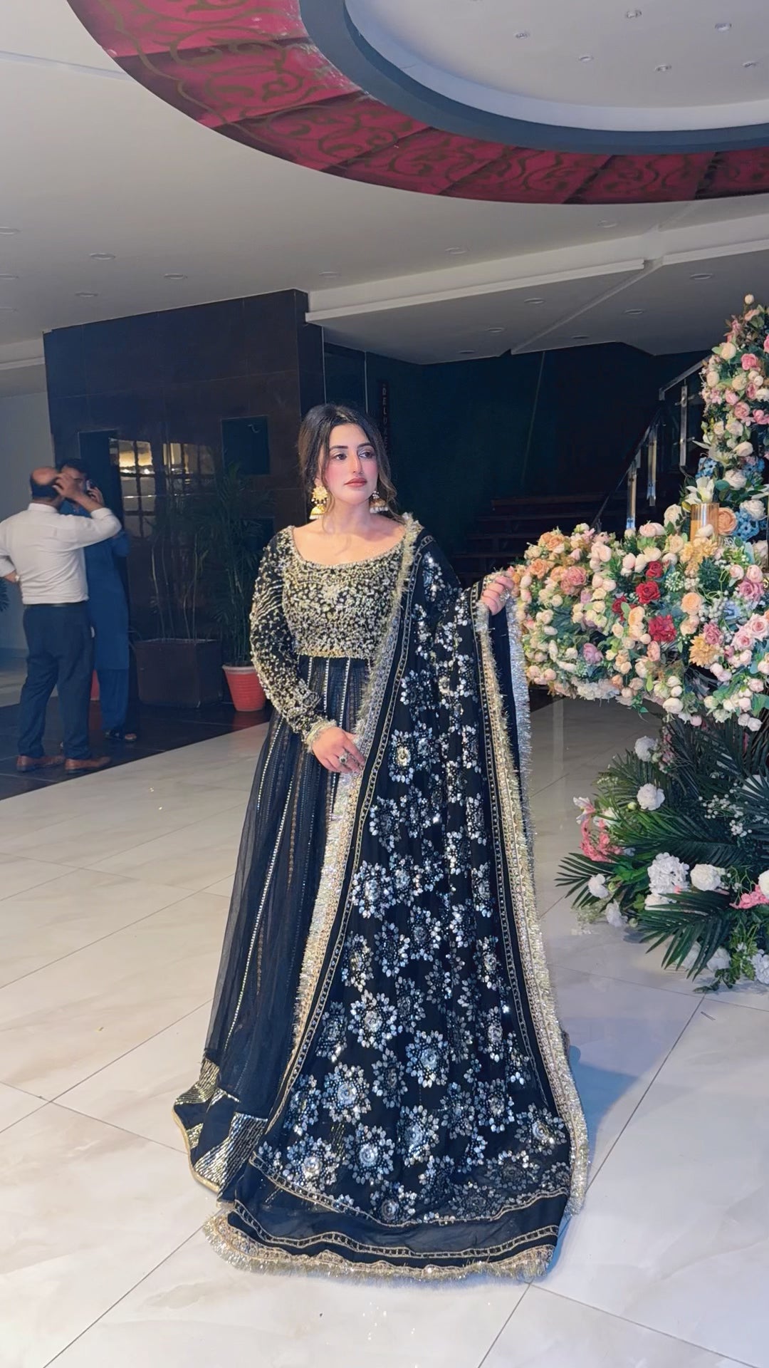 SAAD BIN SHAHZAD BLACK FORMAL