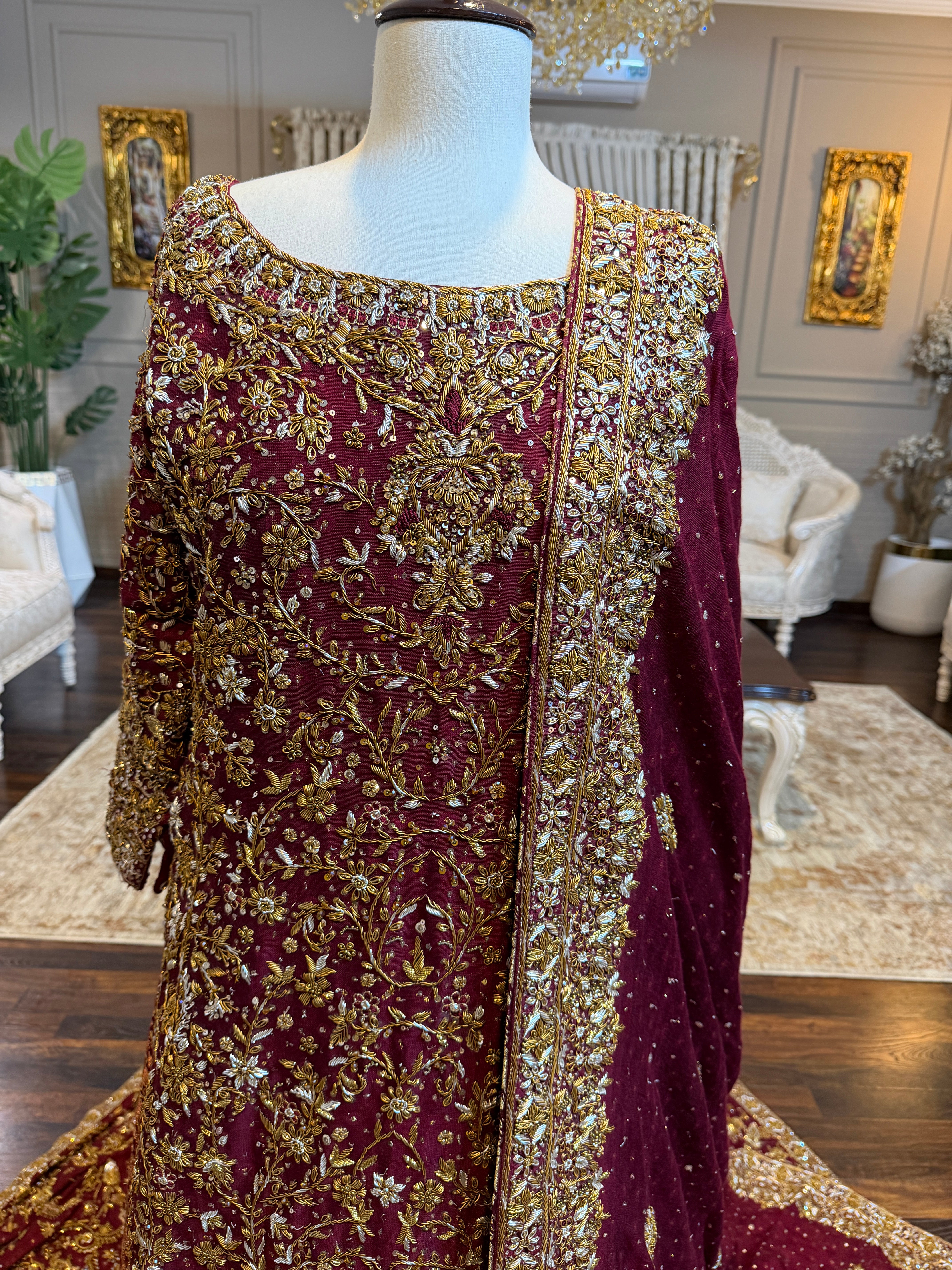 LIBAS E KHAS FARSHI BARAT DRESS