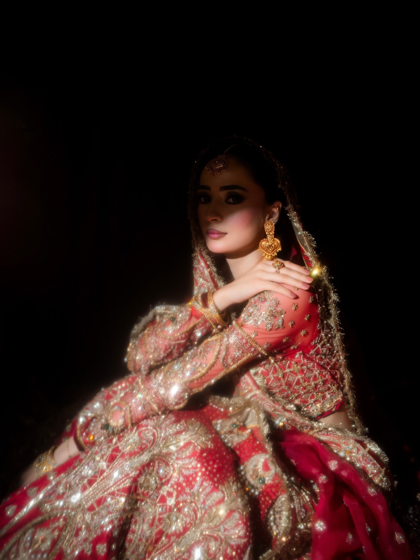 MNR LATEST 2026 RED BRIDAL