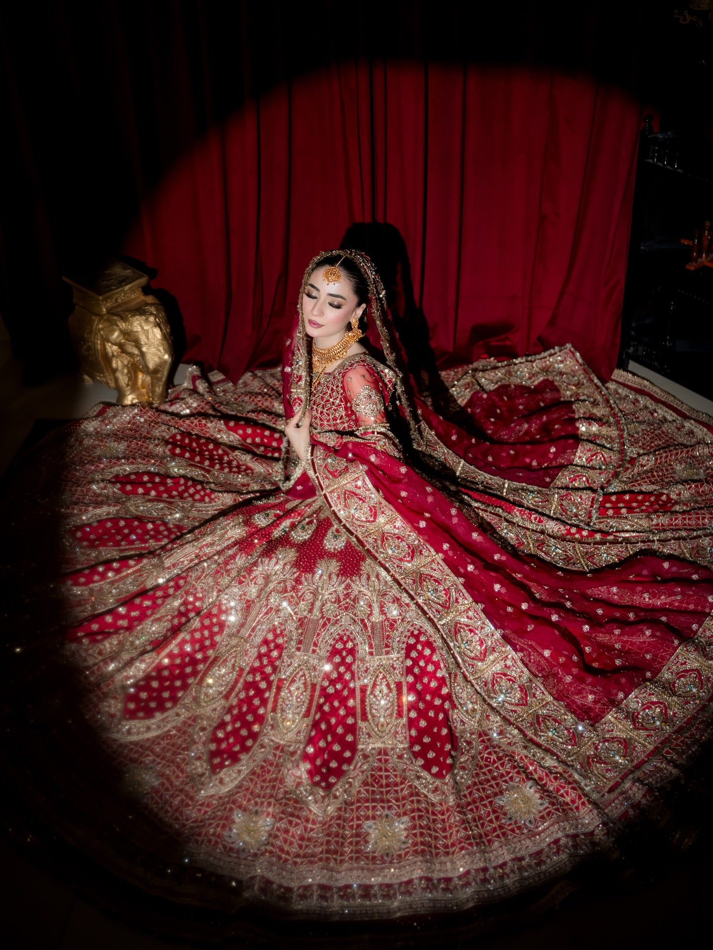 MNR LATEST 2026 RED BRIDAL