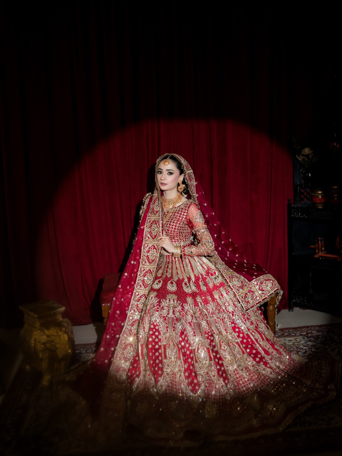 MNR LATEST 2026 RED BRIDAL