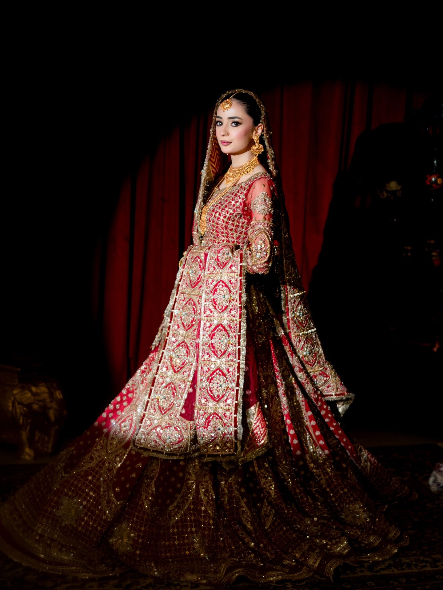 MNR LATEST 2026 RED BRIDAL