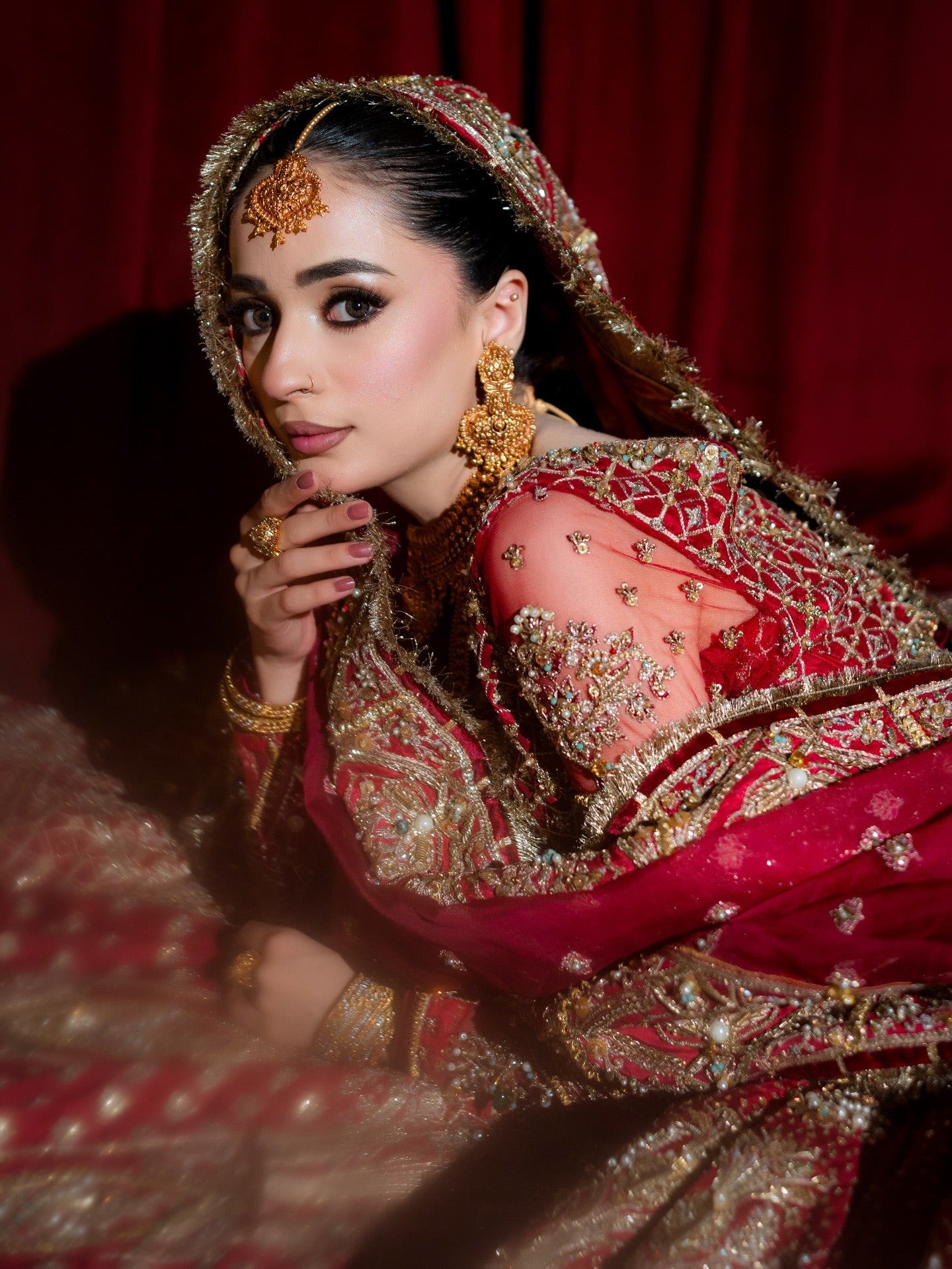 MNR LATEST 2026 RED BRIDAL