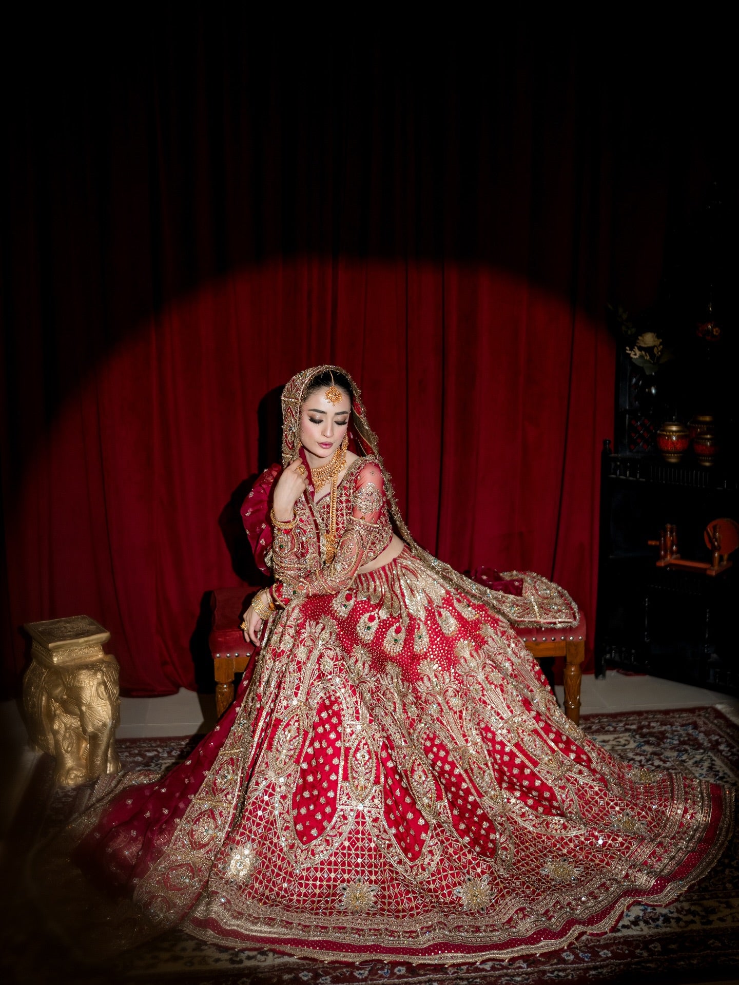 MNR LATEST 2026 RED BRIDAL