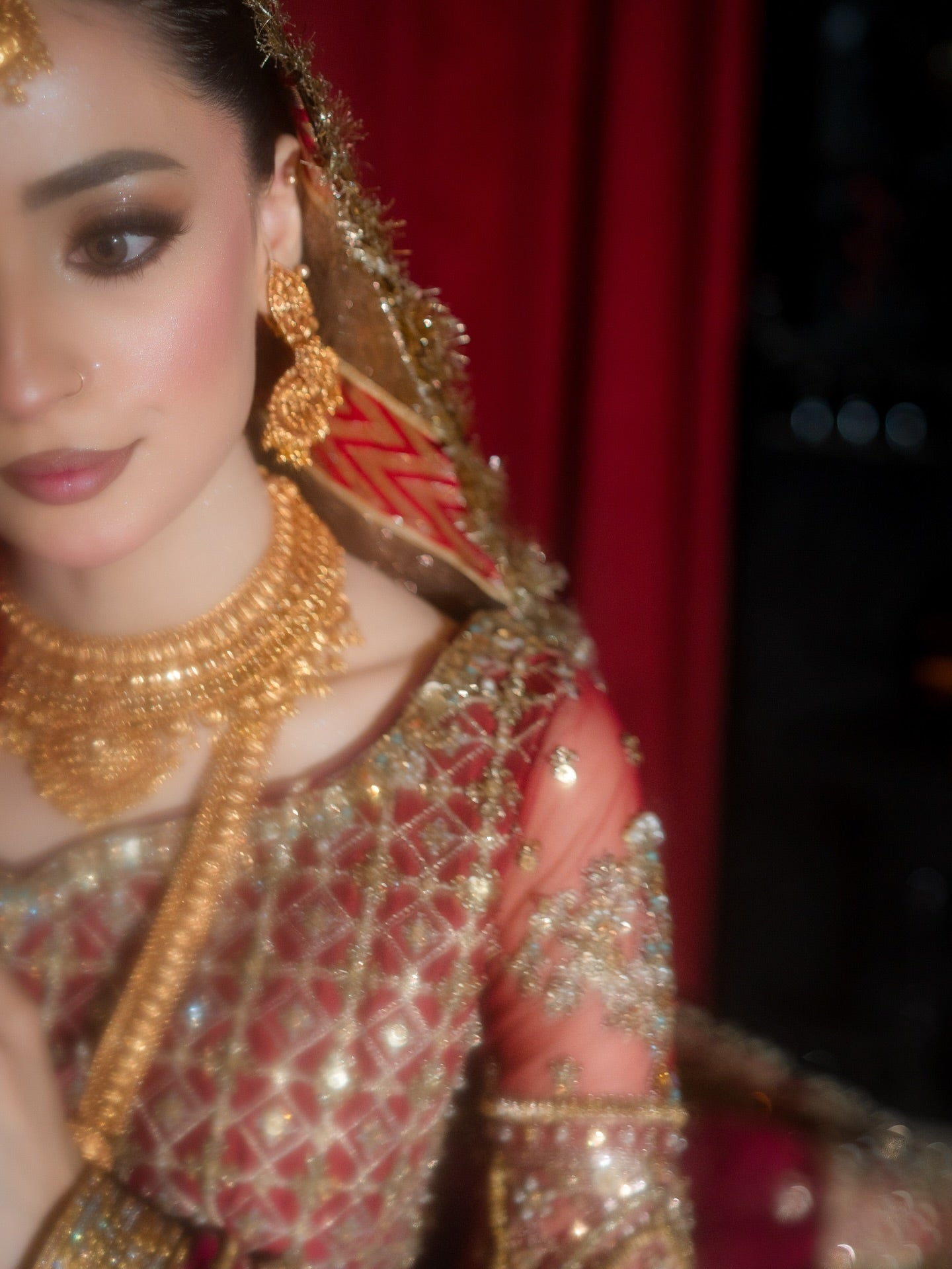 MNR LATEST 2026 RED BRIDAL
