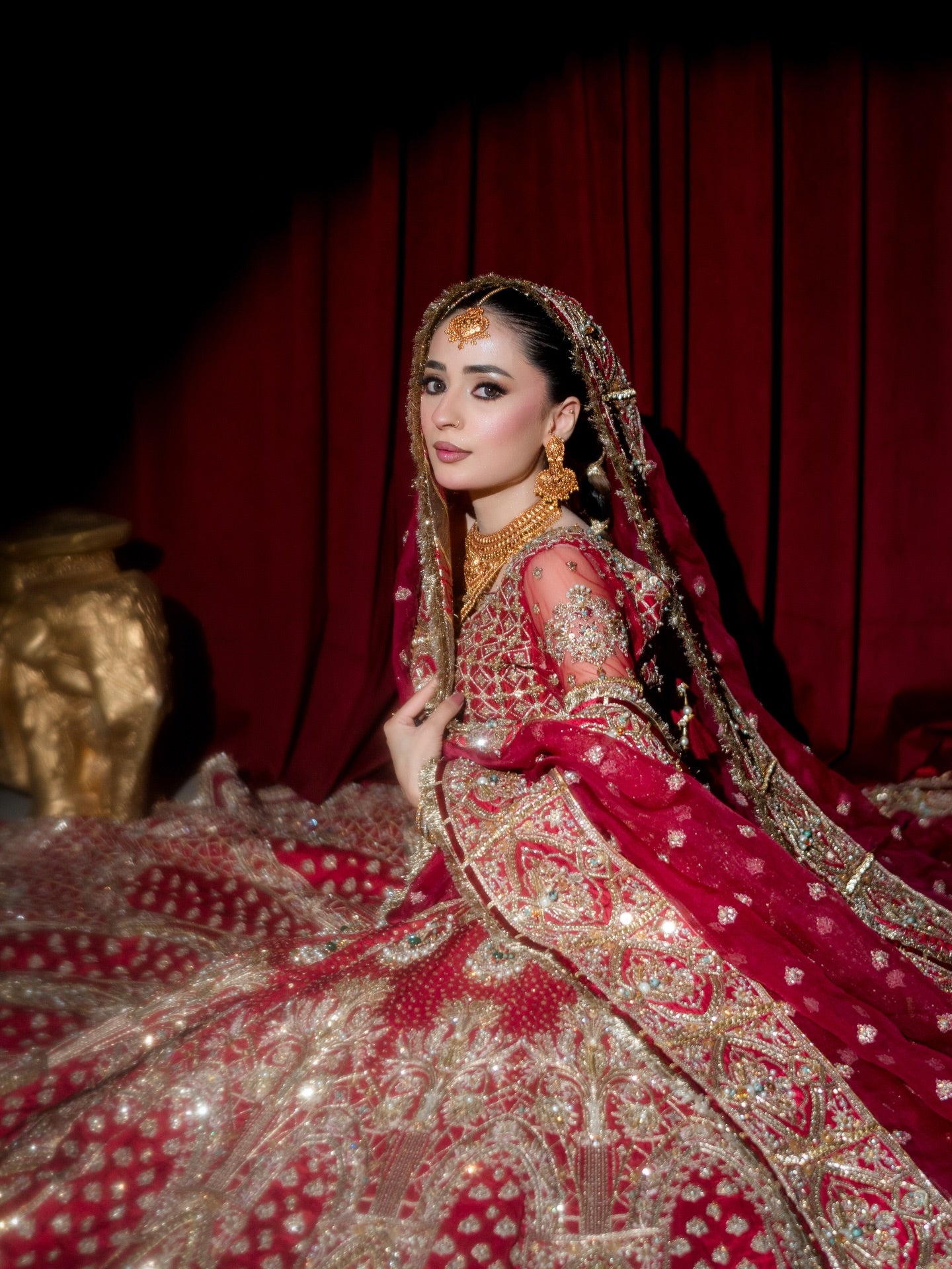 MNR LATEST 2026 RED BRIDAL