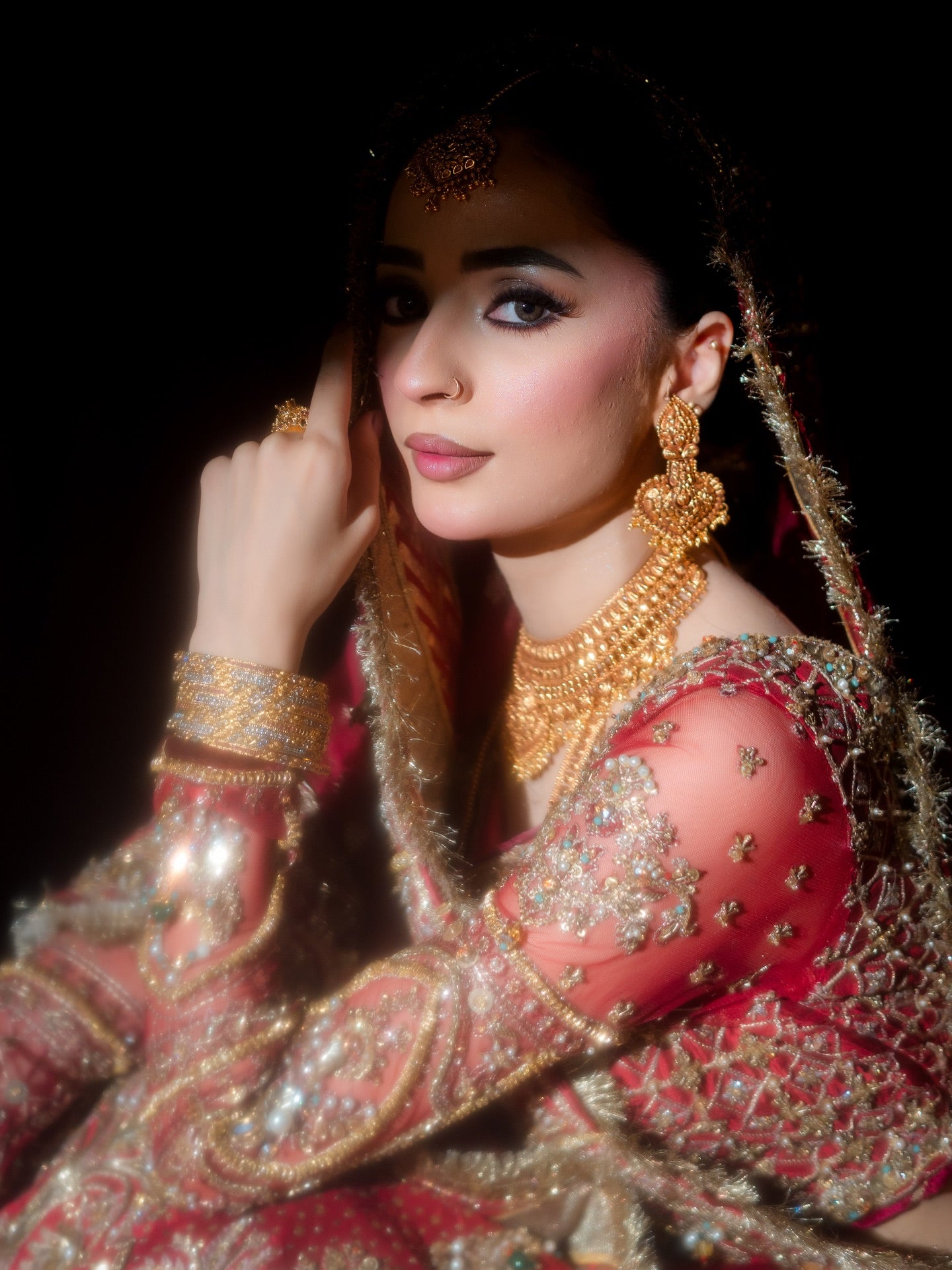 MNR LATEST 2026 RED BRIDAL