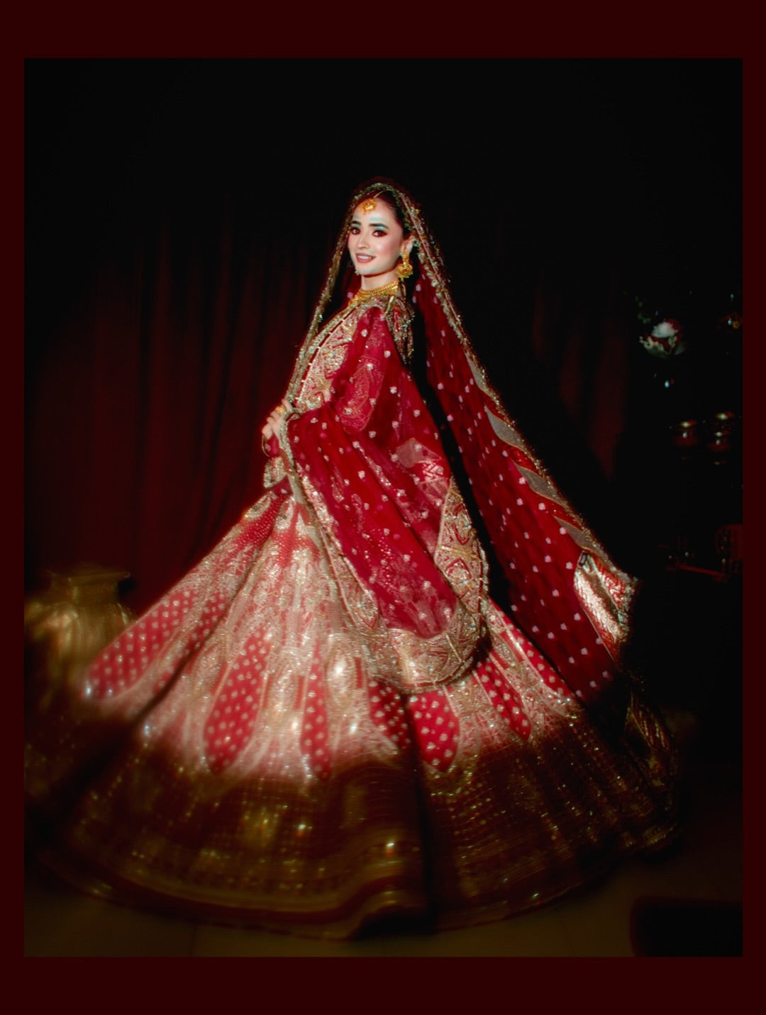 MNR LATEST 2026 RED BRIDAL
