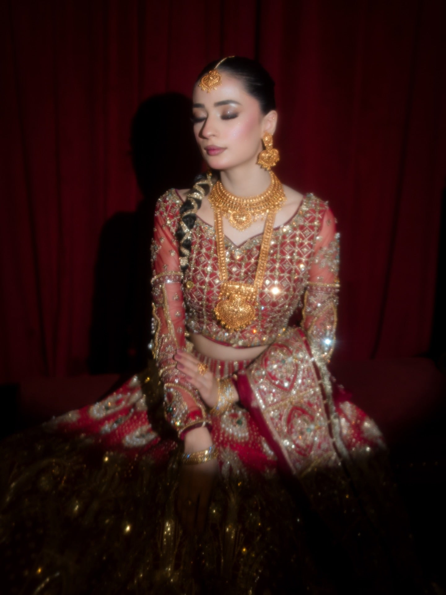 MNR LATEST 2026 RED BRIDAL