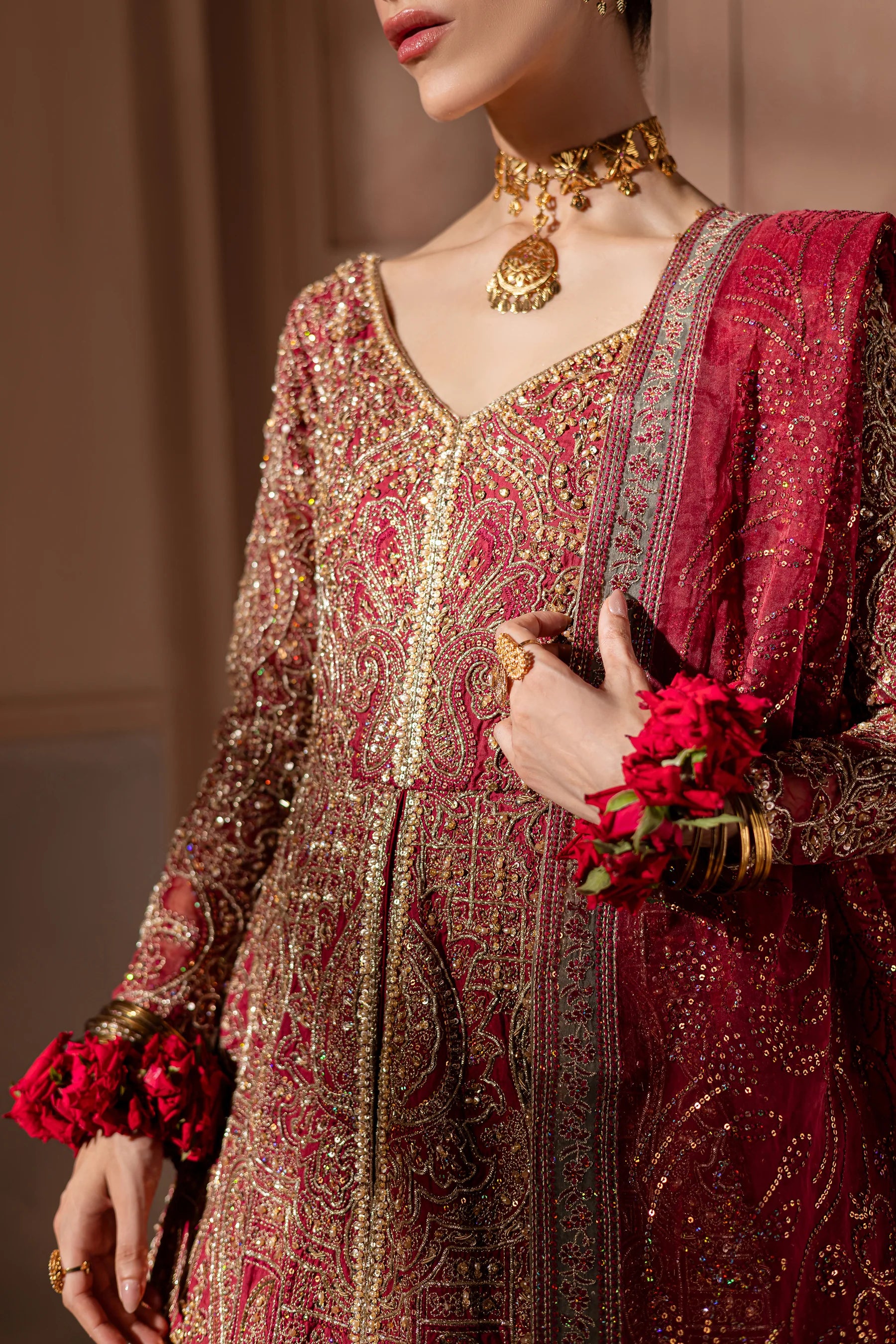 BATIK MELINA 3PC BRIDAL DRESS