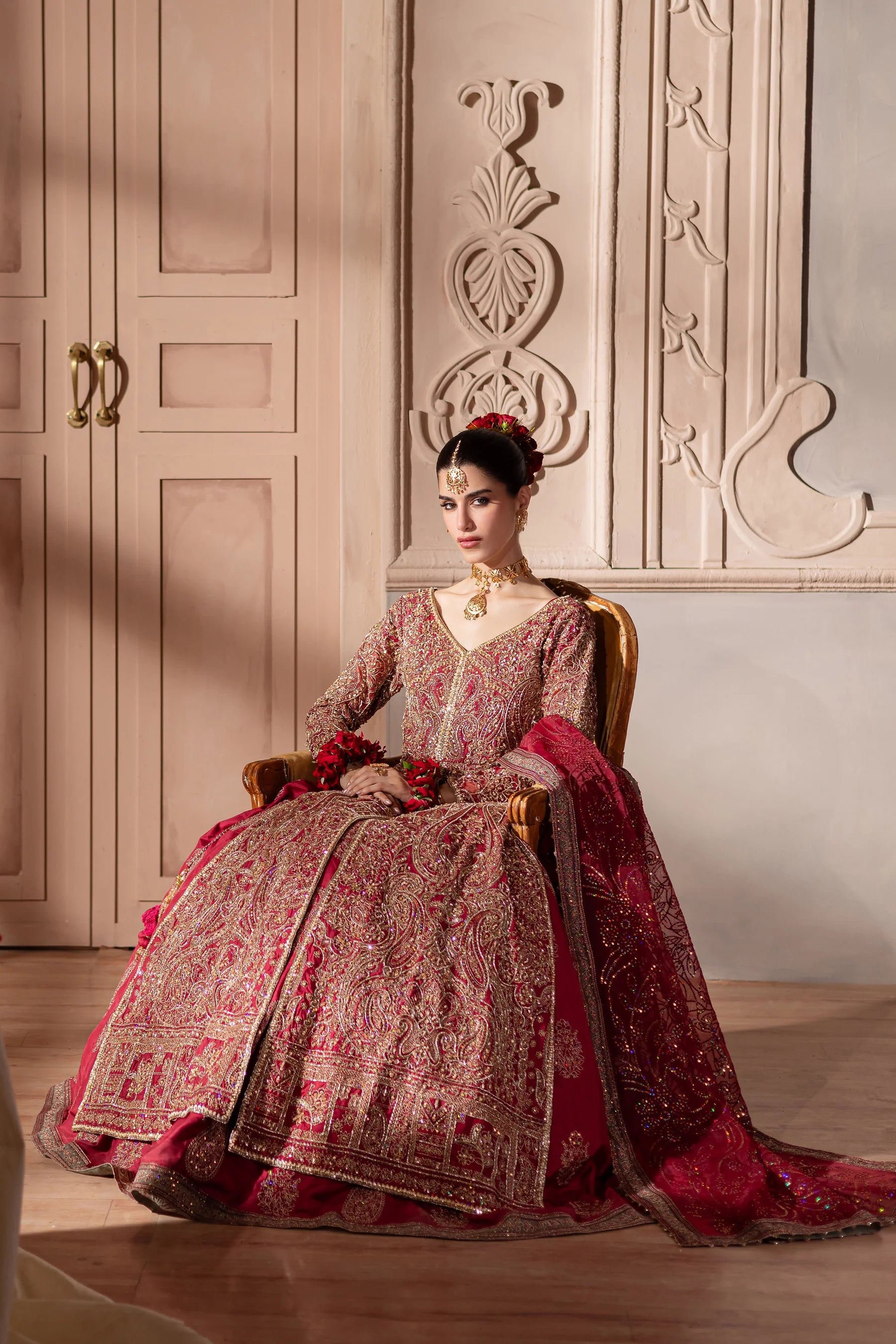 BATIK MELINA 3PC BRIDAL DRESS