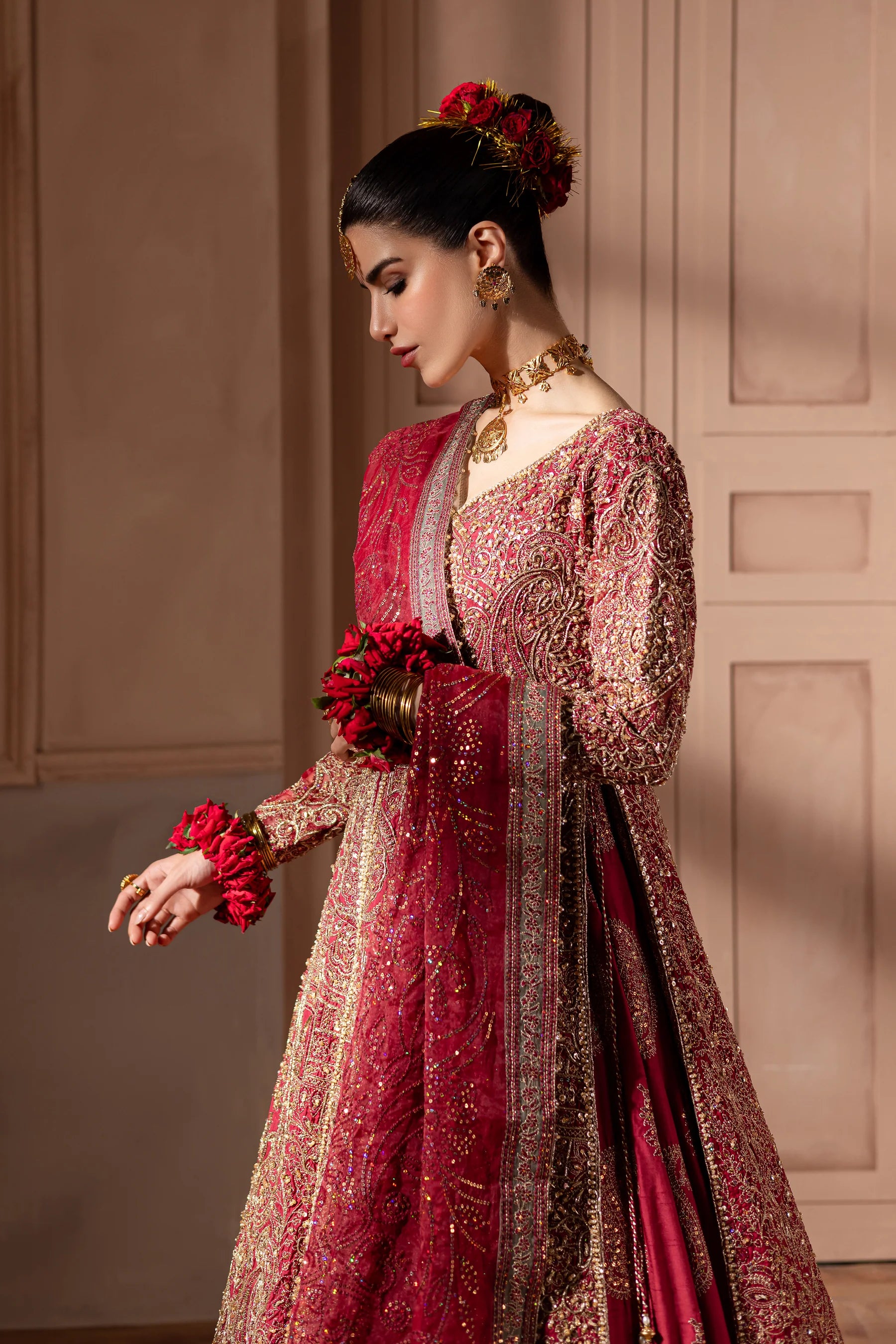 BATIK MELINA 3PC BRIDAL DRESS