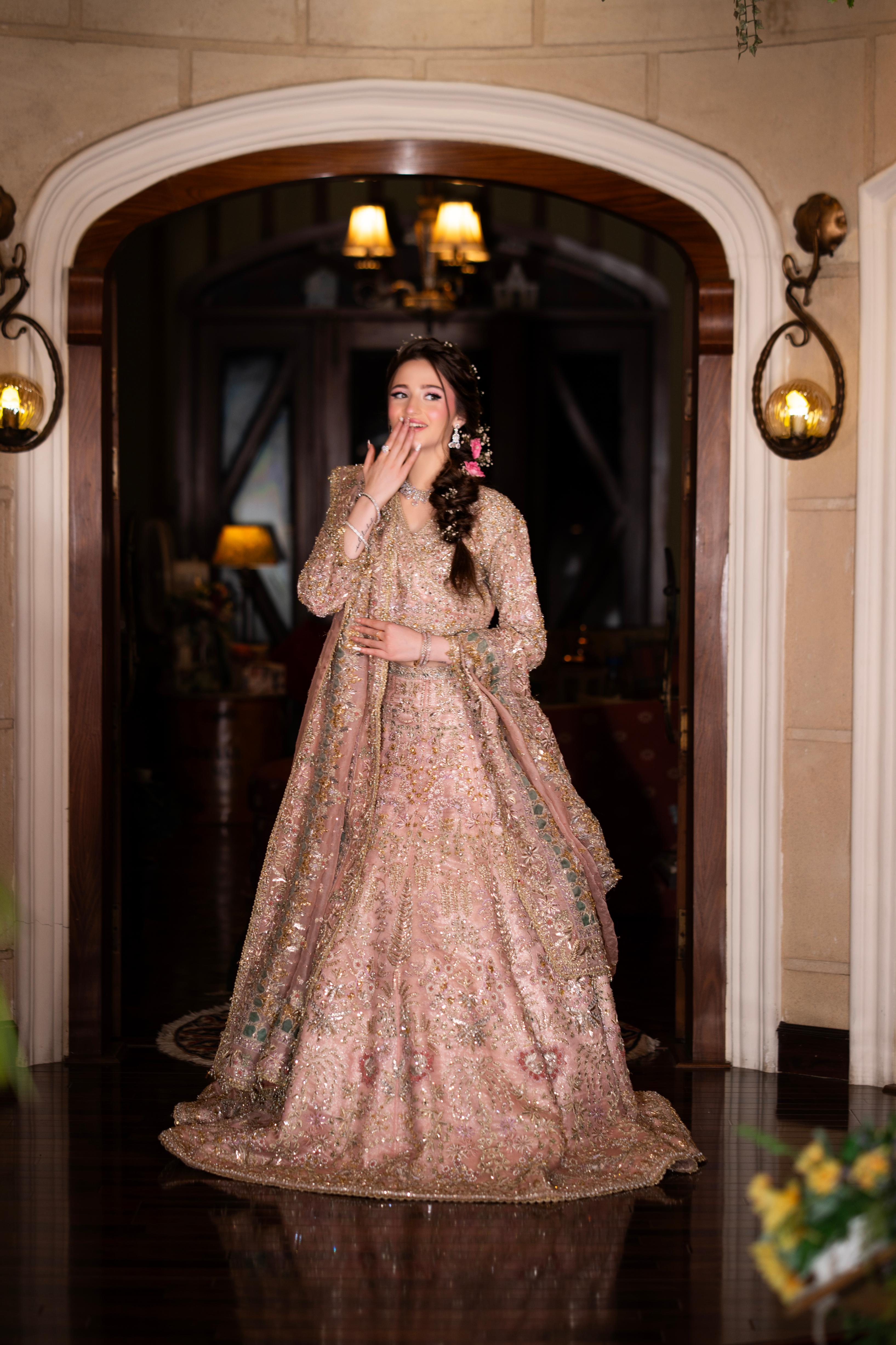 SUFFUSE PINK LEHNGA CHOLI