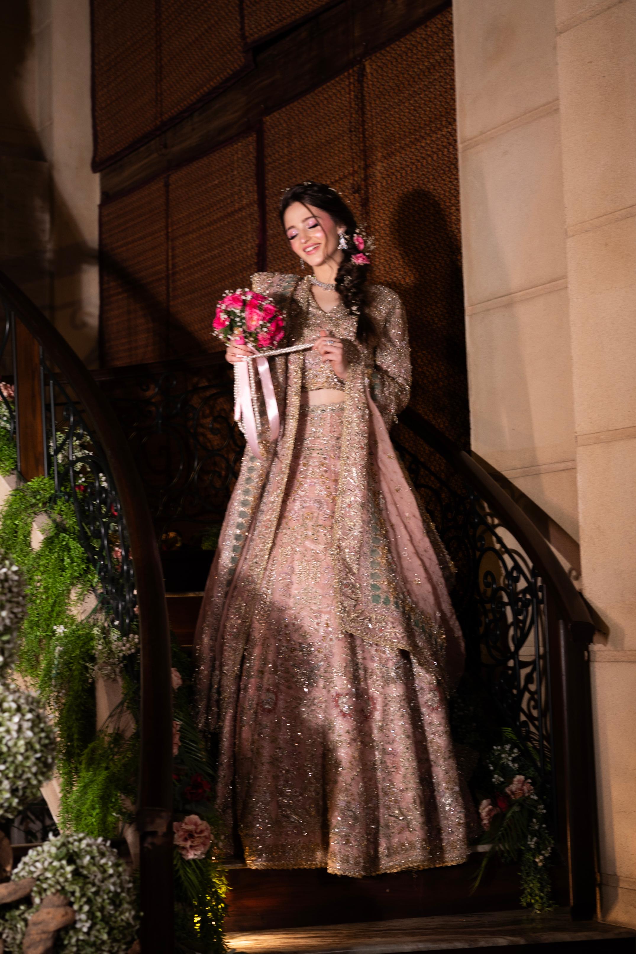SUFFUSE PINK LEHNGA CHOLI