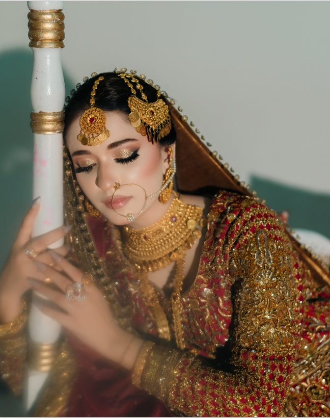 Fahad Hussayn Red Front Open-FH01